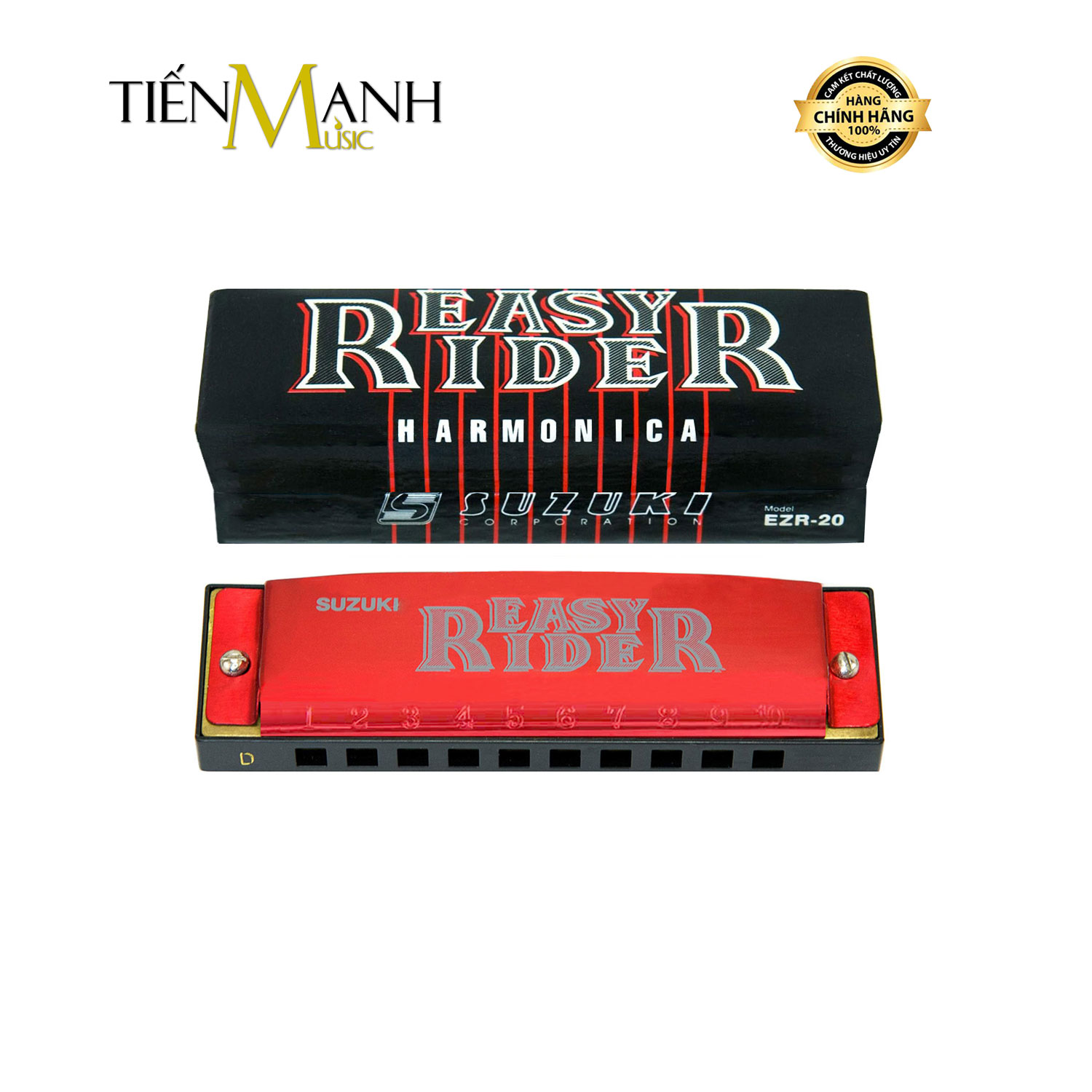 Kèn Harmonica Suzuki Easy Rider 10 lỗ