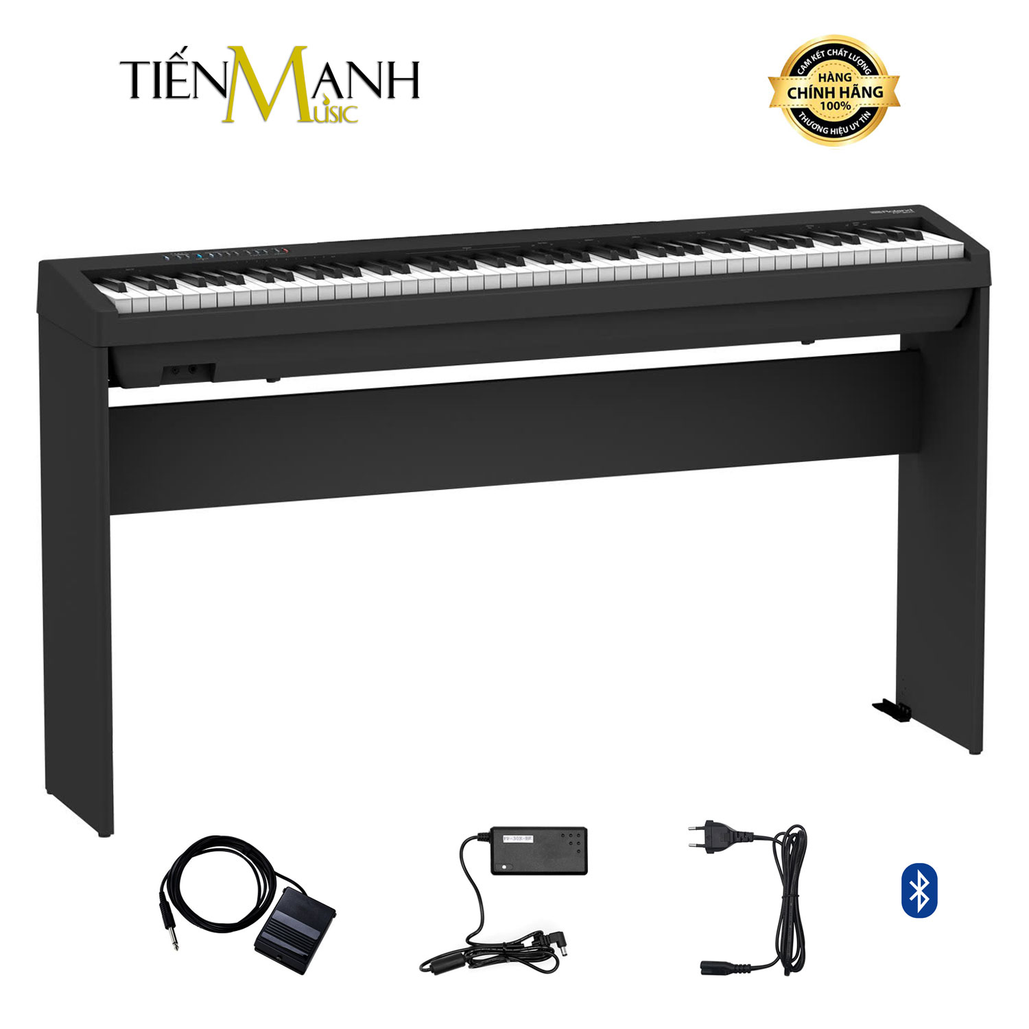 Bộ Đàn Piano Điện Roland FP-30X BK - Đen