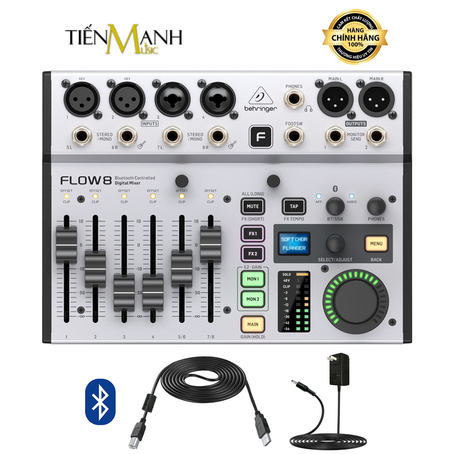 Bàn Trộn Mixer Behringer Flow 8