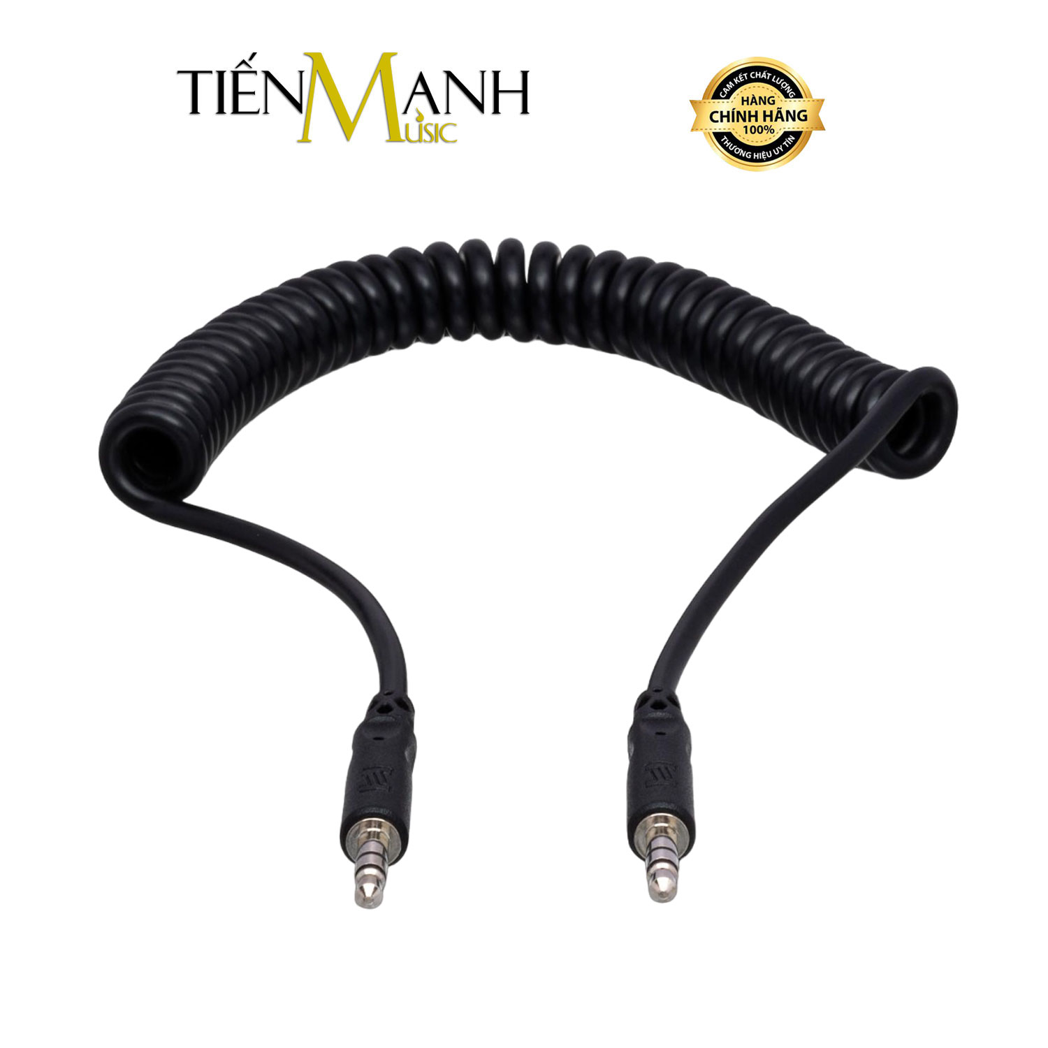 Dây Cáp Tín Hiệu Hosa 2 Đầu 3.5mm Dài 1.5m Stereo TRS Interconnect CMM-105C (Dây Xoắn)