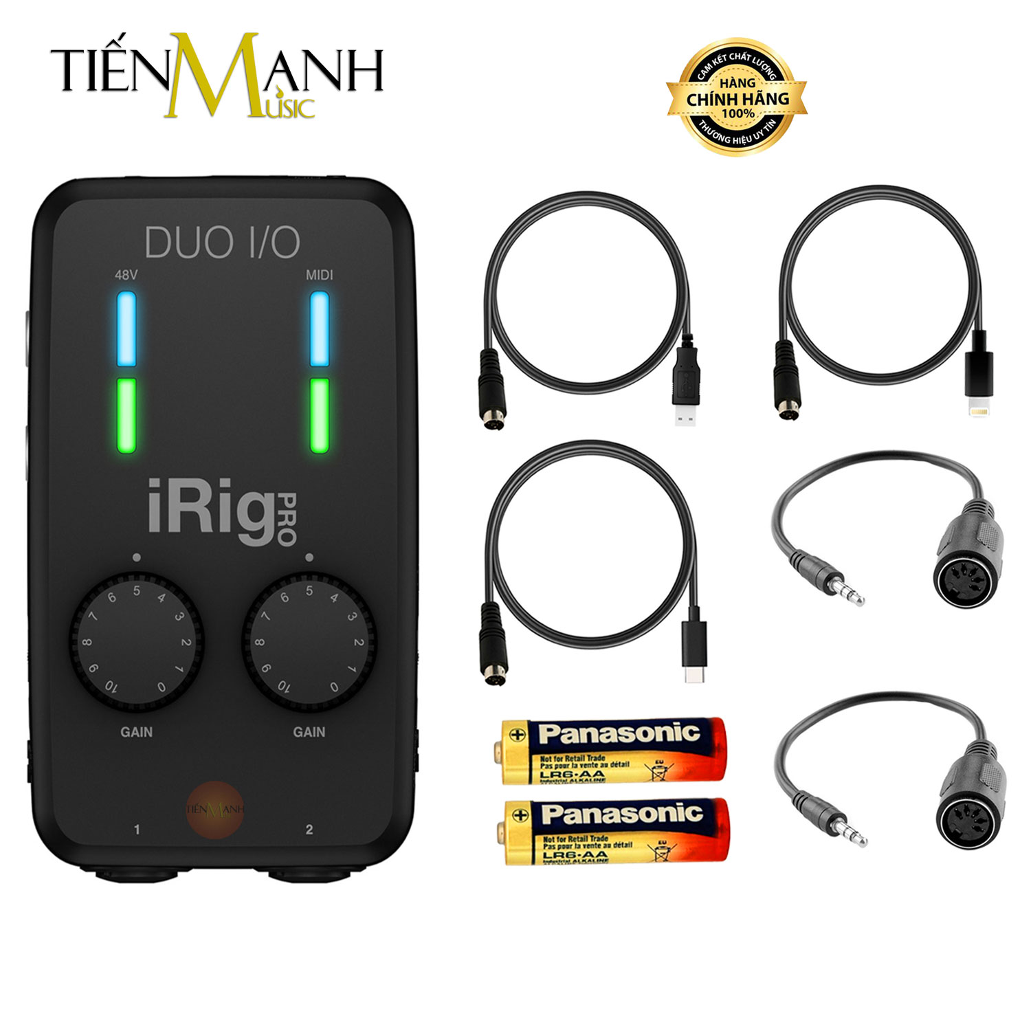 Thiết Bị Thu Âm Và Livestream iRig Pro Duo IO IK Multimedia