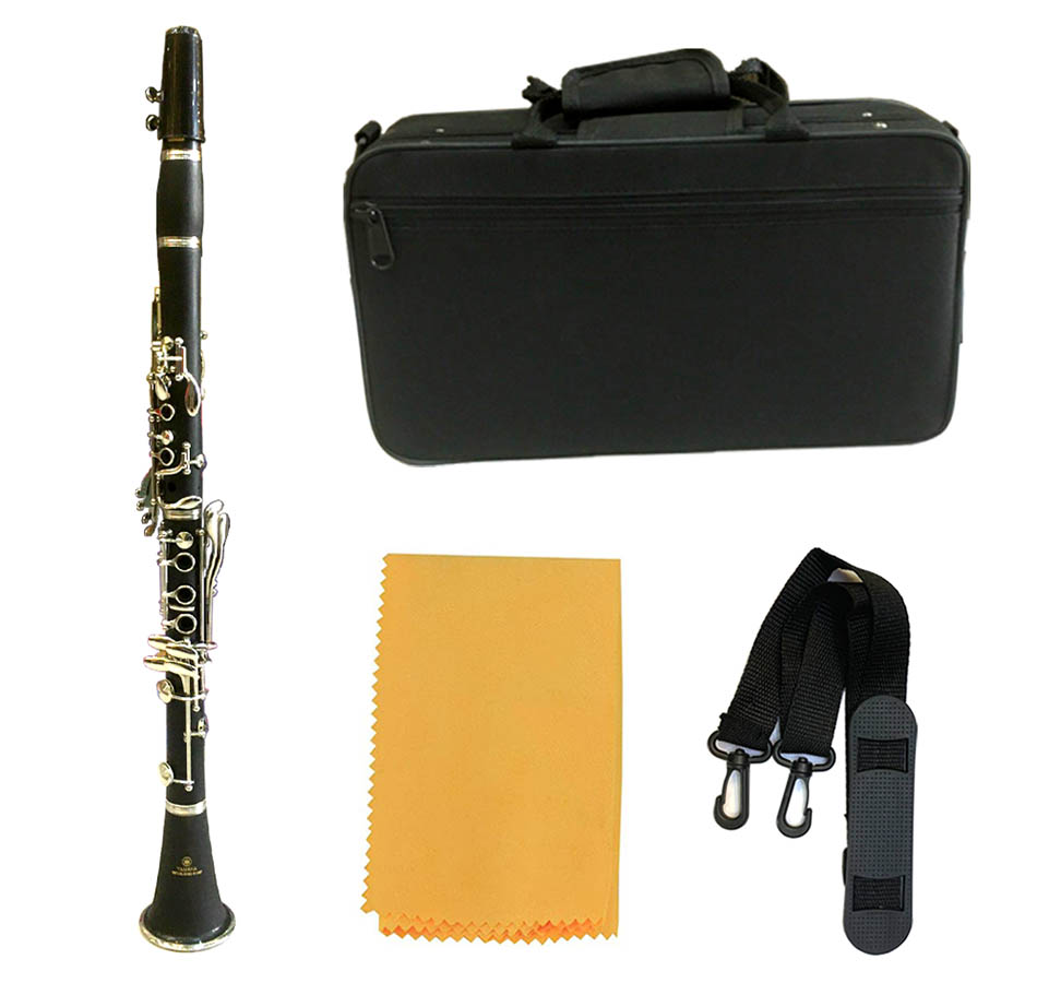Clarinet b-B17 Keys Ebonite/Fake-Wooden