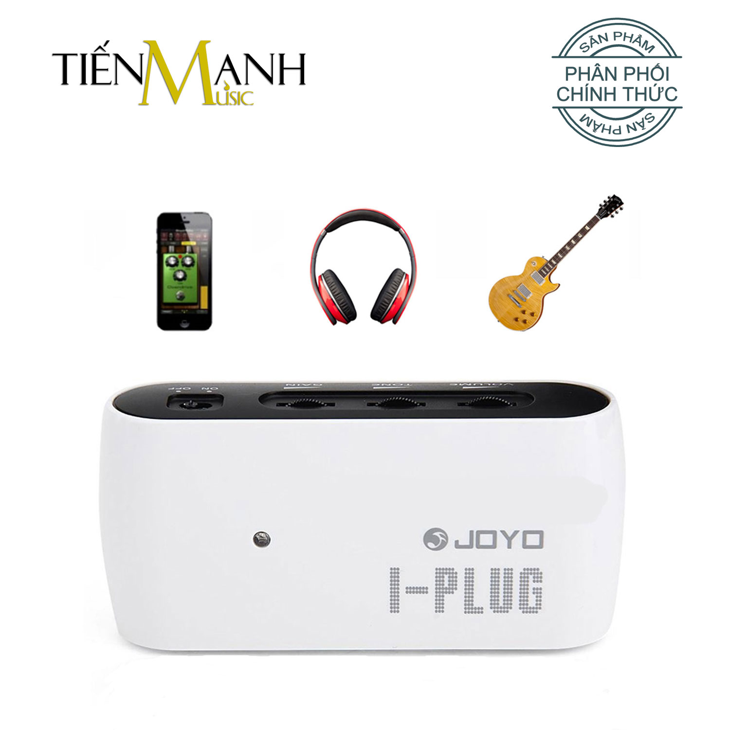 Soundcard Thu Âm, LiveStream Cho Guitar Kết Nối Điện Thoại, Smartphone Joyo I-Plug iRig Interface