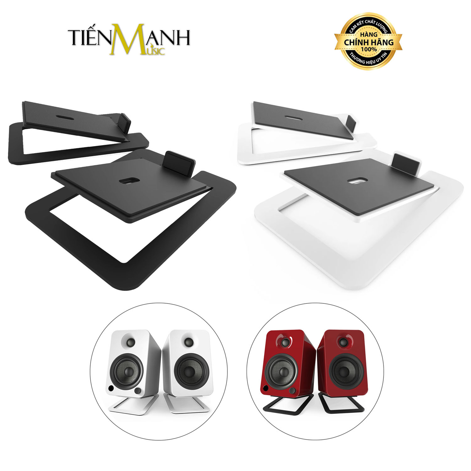 Giá Đỡ Loa Bằng Kim Loại Nghiêng 16 Độ Dr.Mic KL1 - 1 Cặp