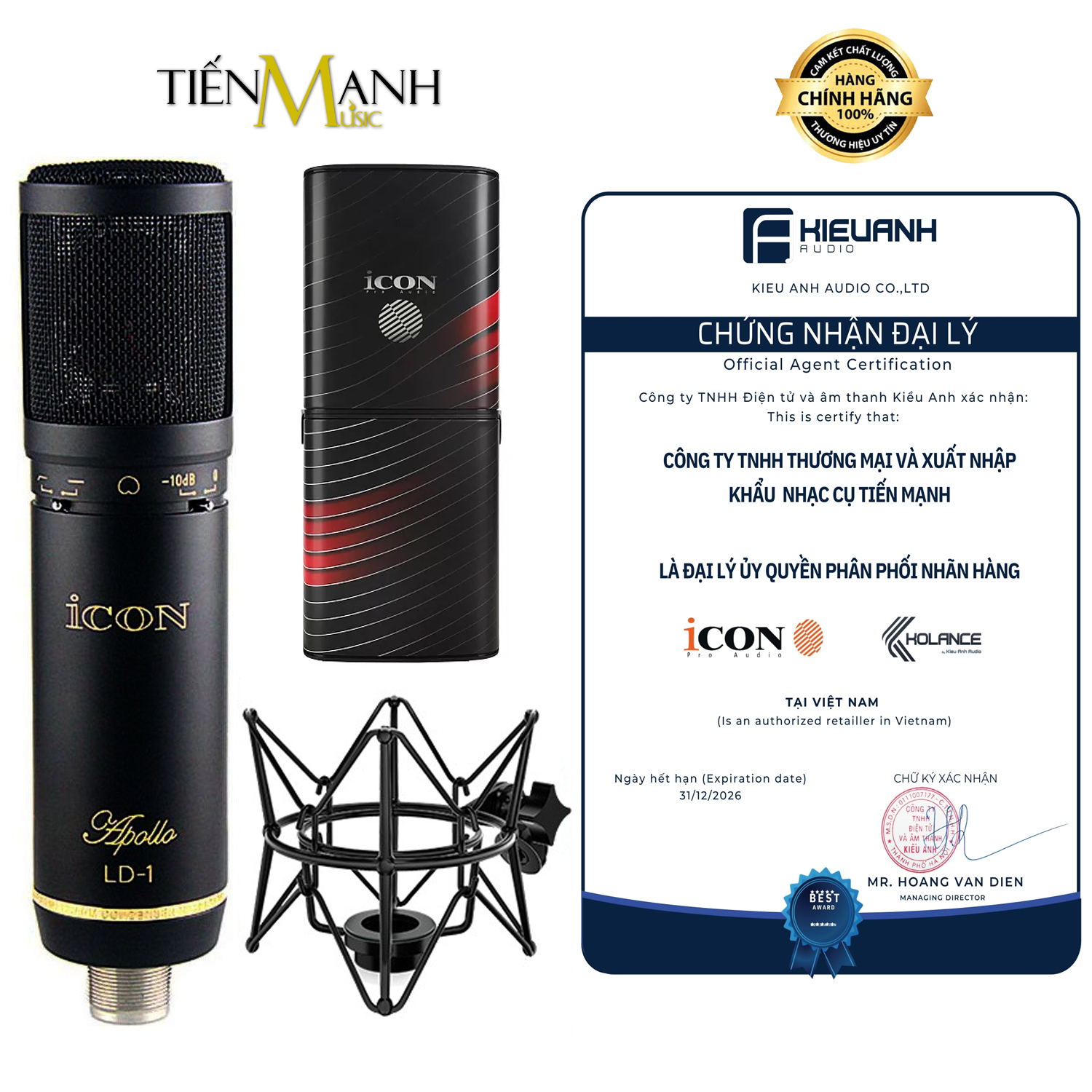 Micro Condenser Icon Apollo LD-1