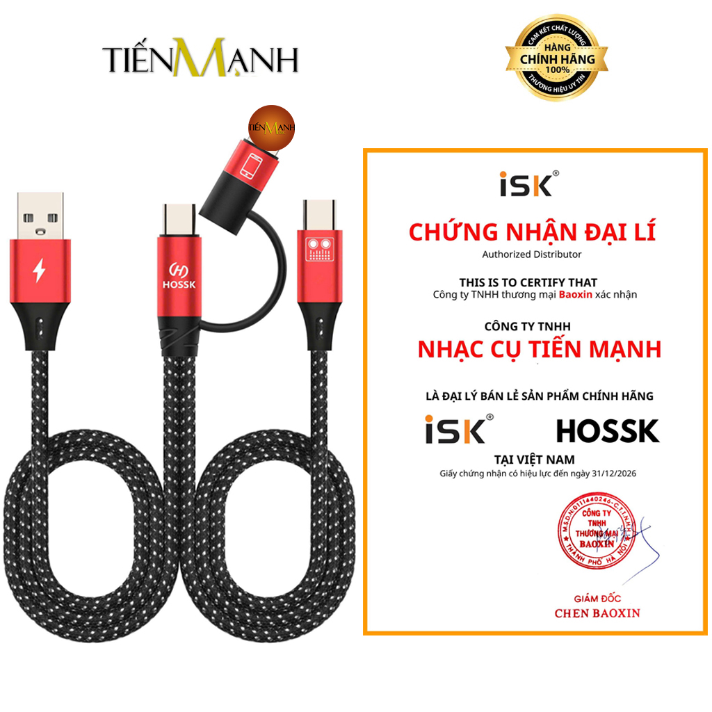 Dây Cáp OTG Cho Box Livestream và Soundcard HOSSK H1