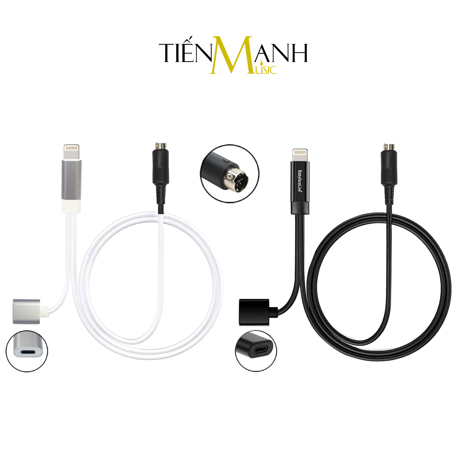 Cáp Vừa Livestream Vừa Sạc Cho iRig Stream Stereo LT06-LN  (Đầu Lightning)