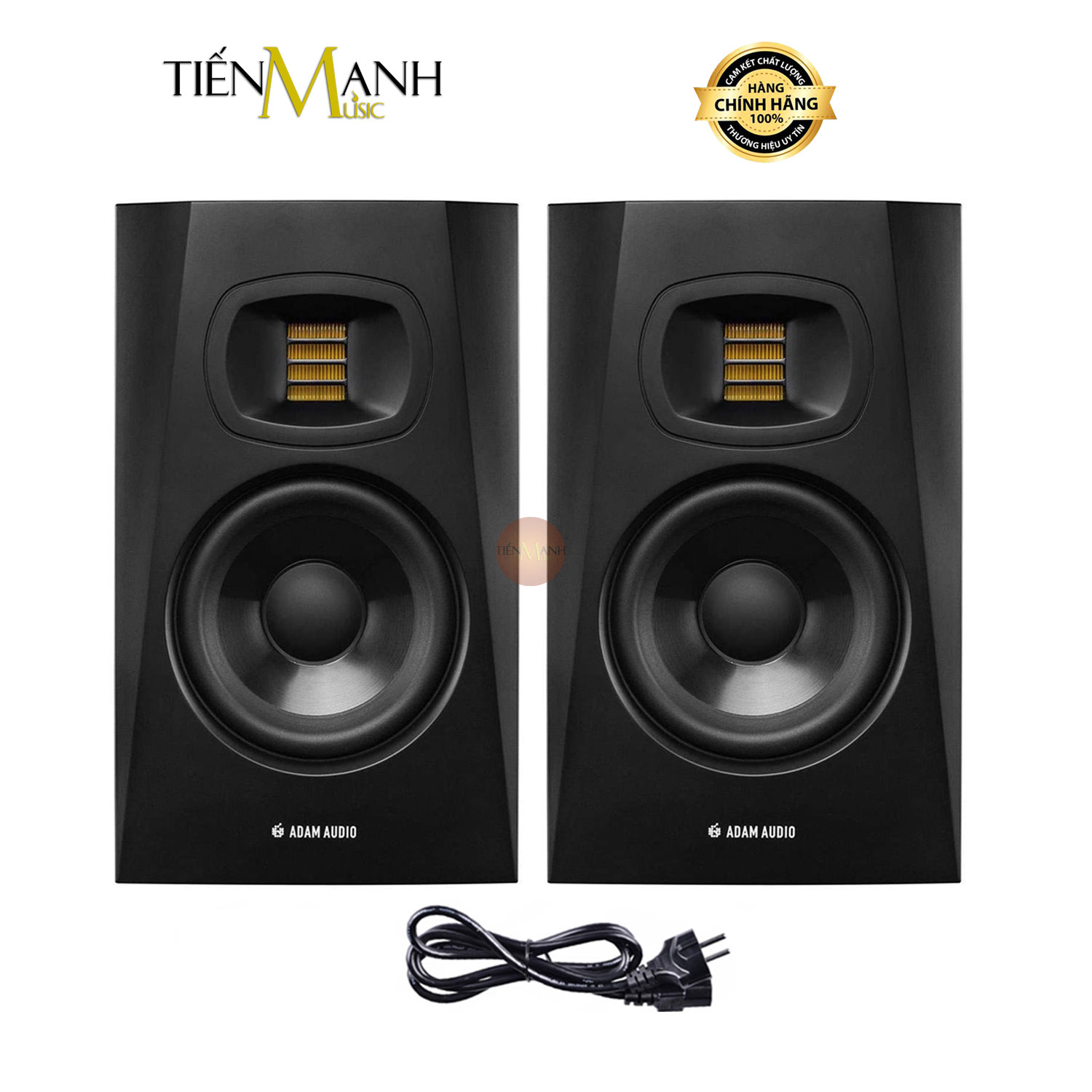 [Một Cặp] Loa Kiểm Âm Adam Audio T5V - 5 inch Active Powered Phòng thu Studio Monitors Speaker
