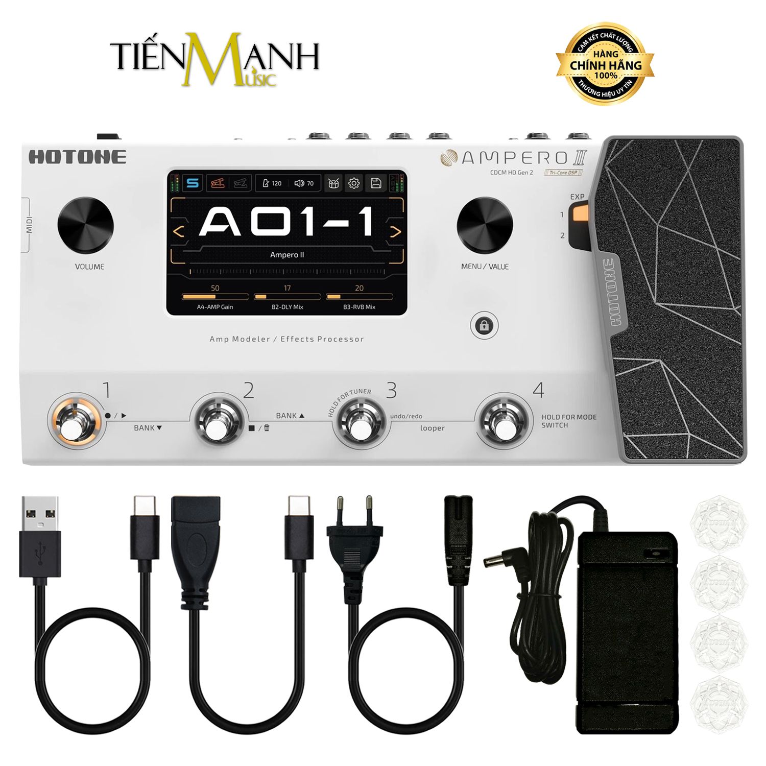 Phơ Bàn Hotone Ampero II Gen 2 MP350
