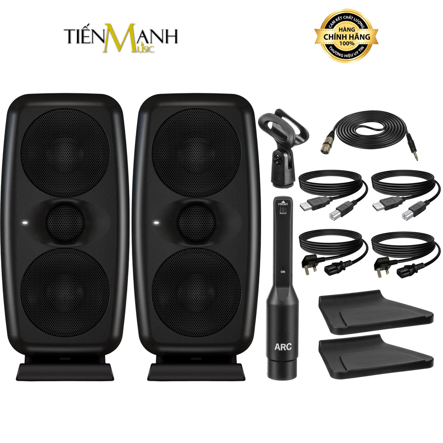 [1 Cặp] Loa Kiểm Âm Nghe Nhạc IK Multimedia iLoud MTM MKII Studio Monitor Speaker MK2