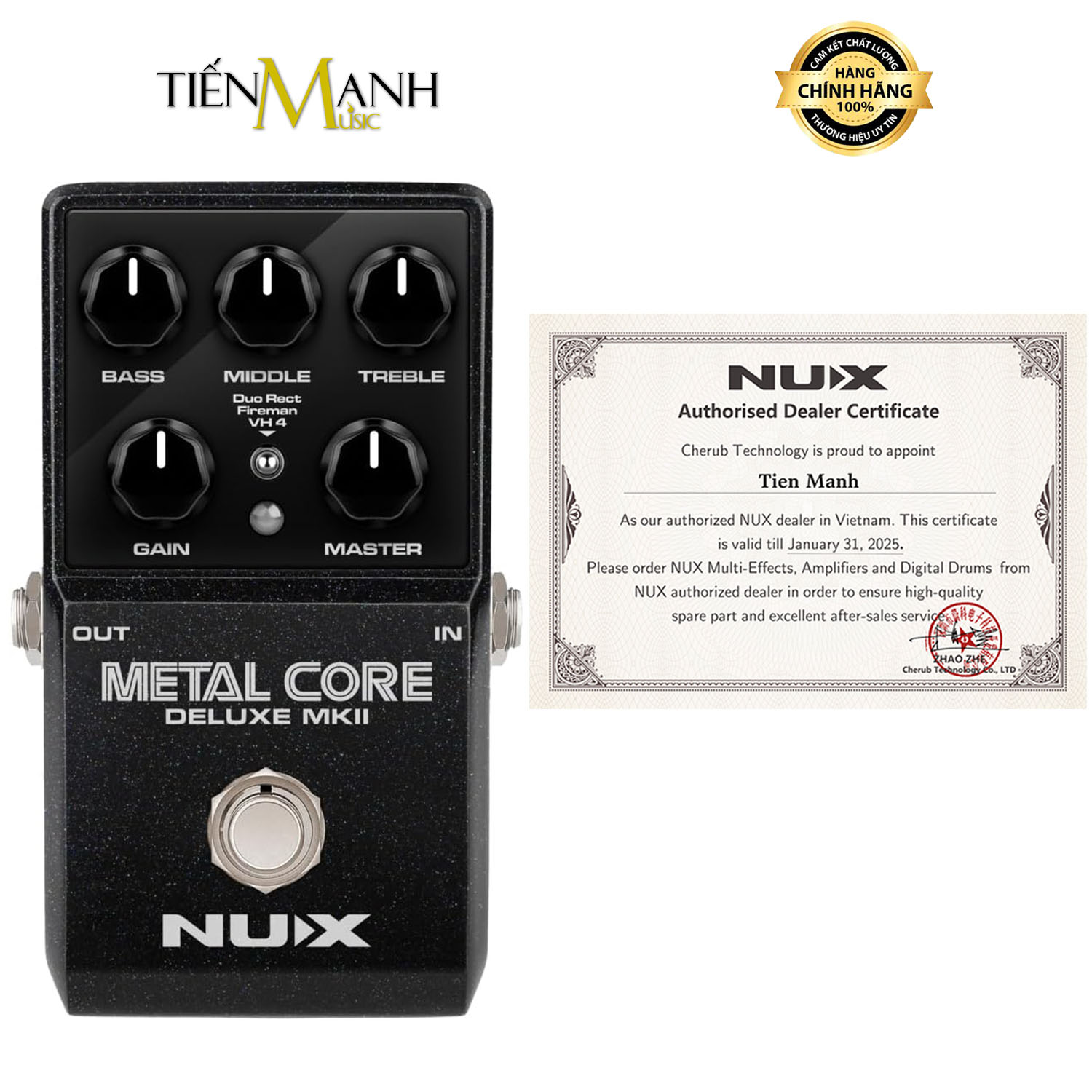 Phơ Cục Nux Metal Core Deluxe MKII