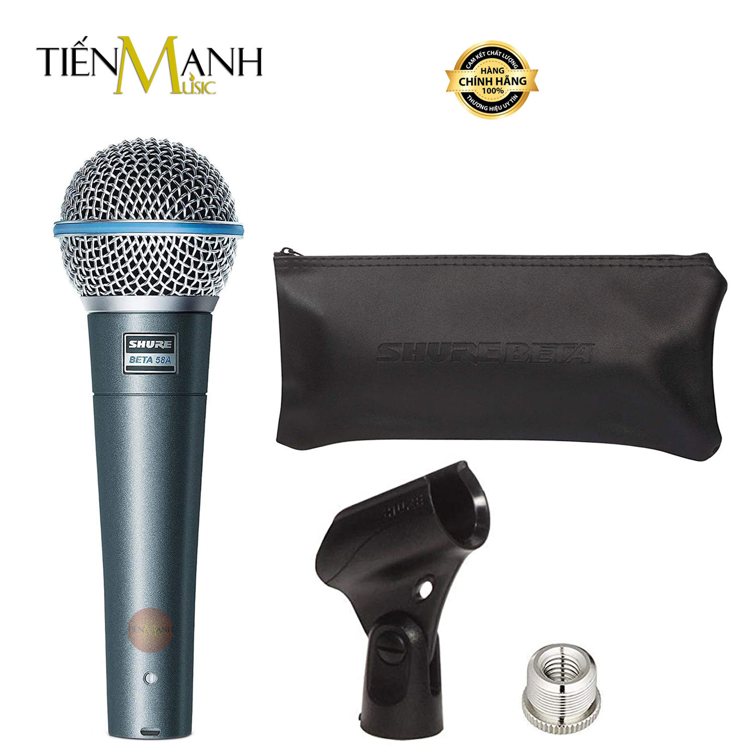 Mic Cầm Tay Shure BETA 58A Micro Phòng Thu Studio BETA58A