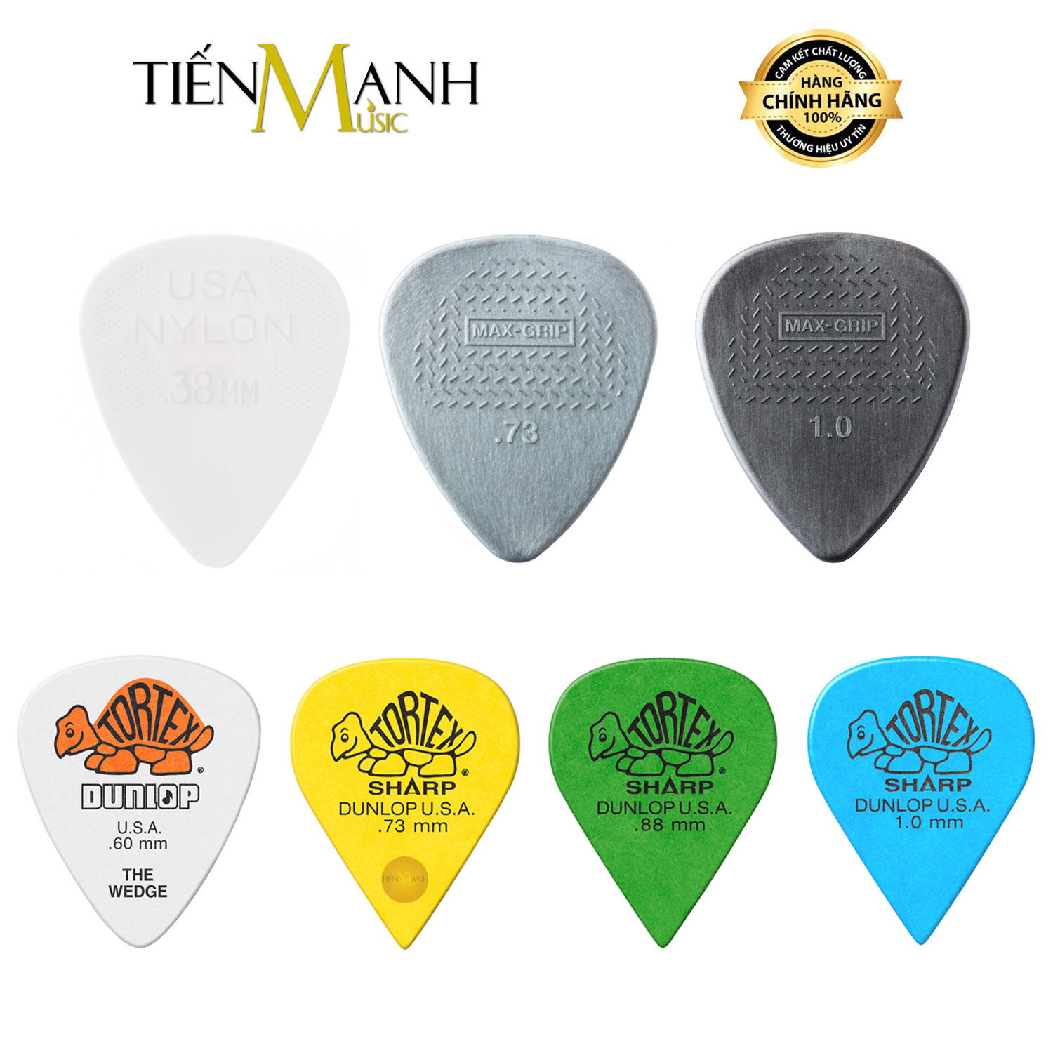 Móng Pick Gẩy Đàn Guitar Dunlop - Guitar Picks