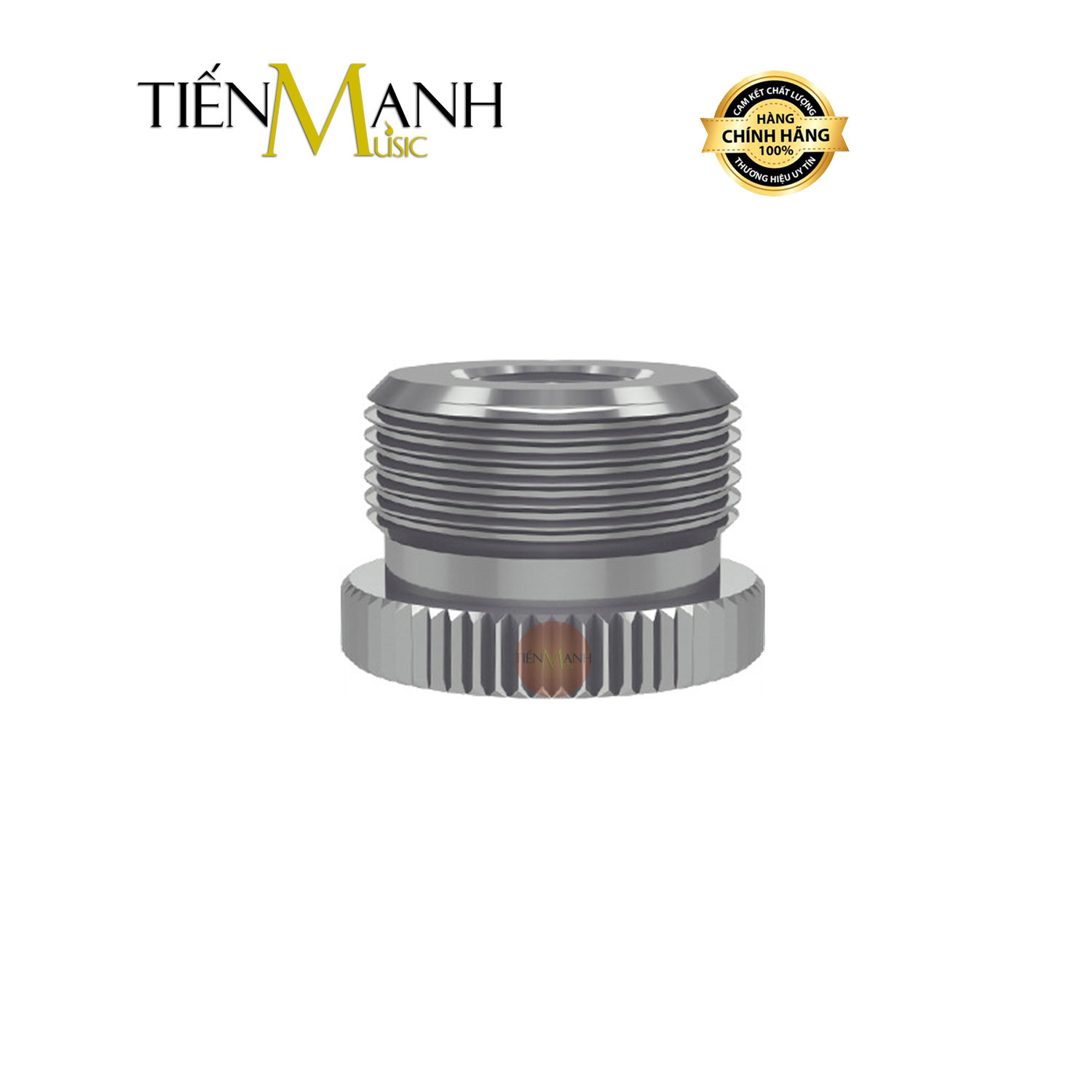 Đầu Chuyển Đổi Ren 3-8 inch Sang 5-8 inch Cho Chân Micro, Shock Mount CM3 - Màu Bạc