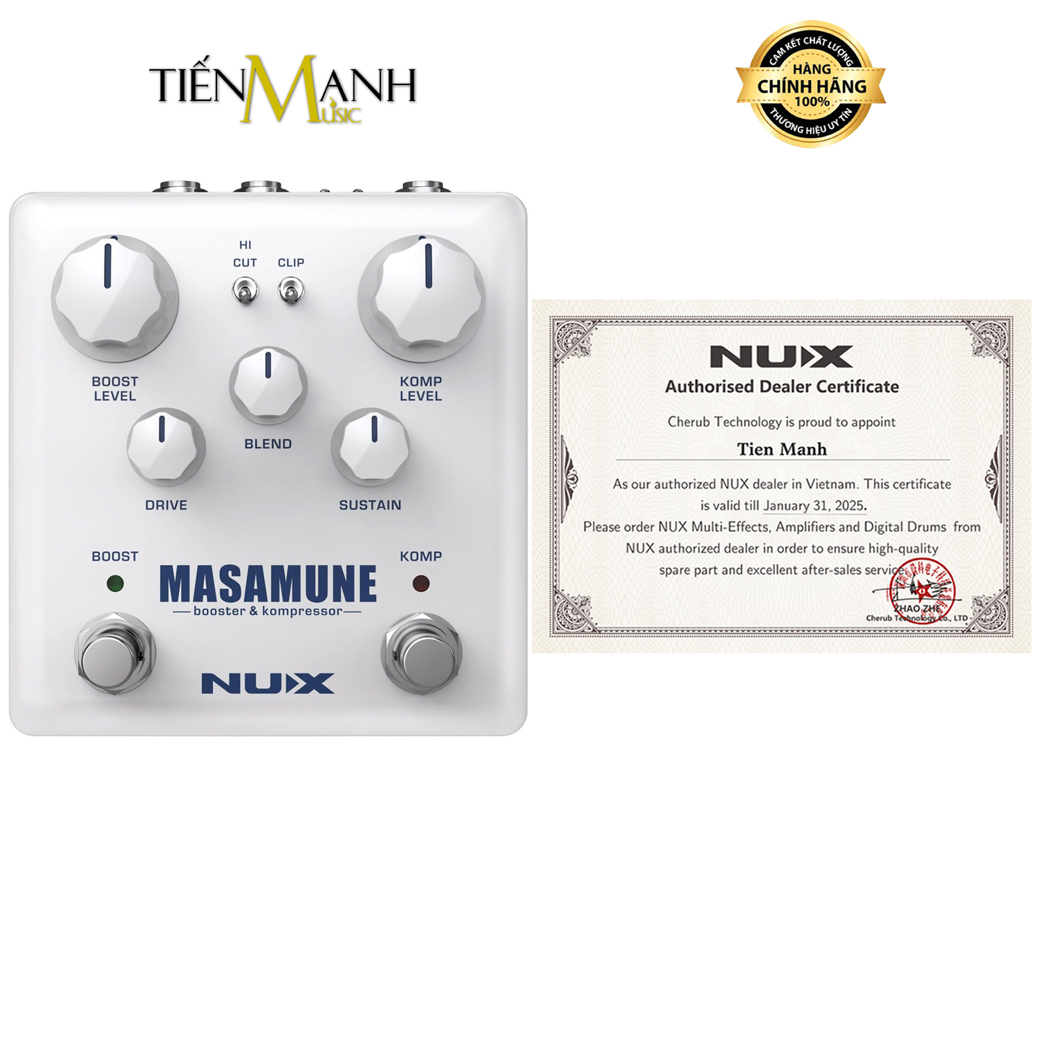 Phơ Đàn Guitar Nux Masamune NBK5