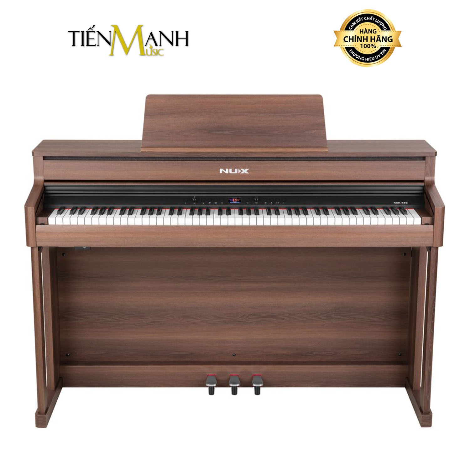 Đàn Piano Điện 88 Phím Cảm Ứng Lực Kèm Chân Gỗ Nux NCK430