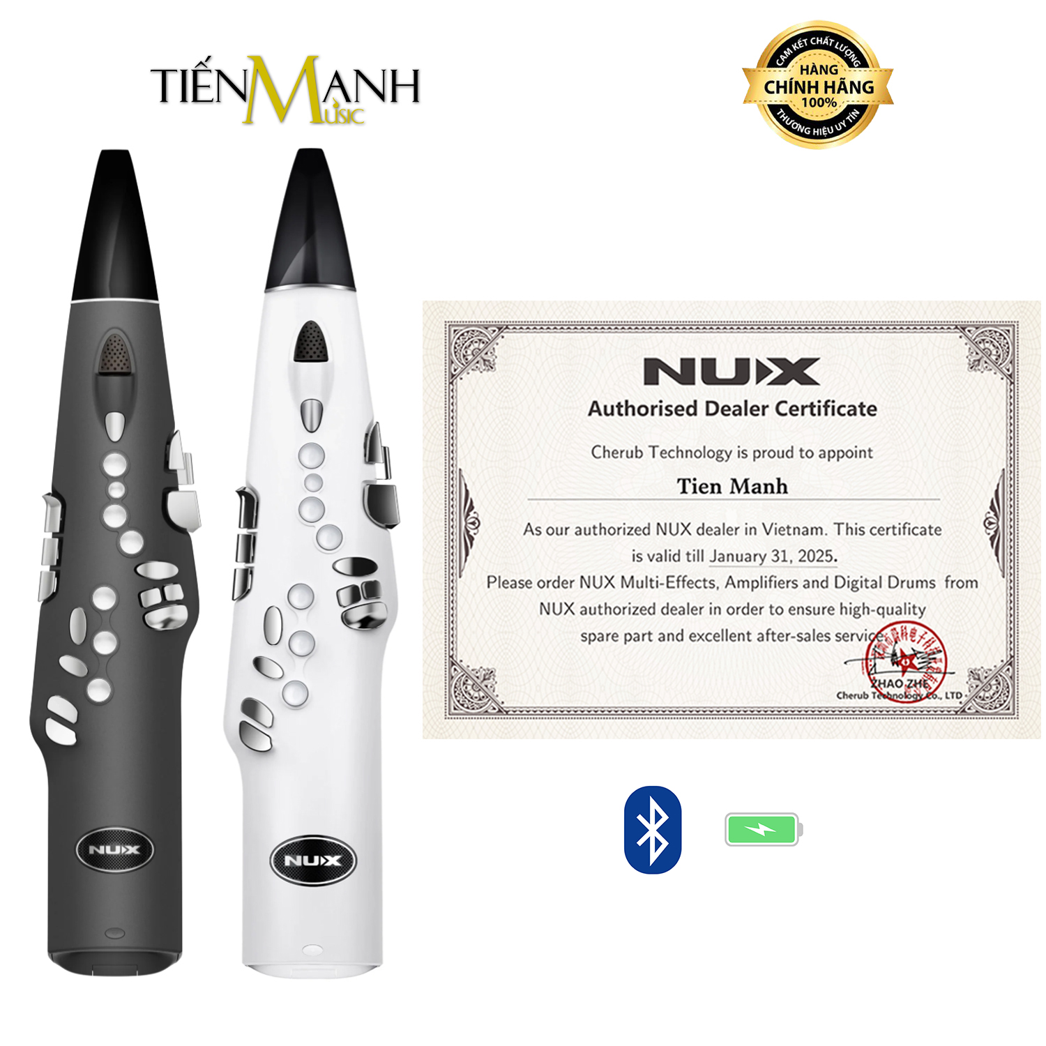 Kèn Saxophone Điện Nux NES-1 Digital Wind Instrument
