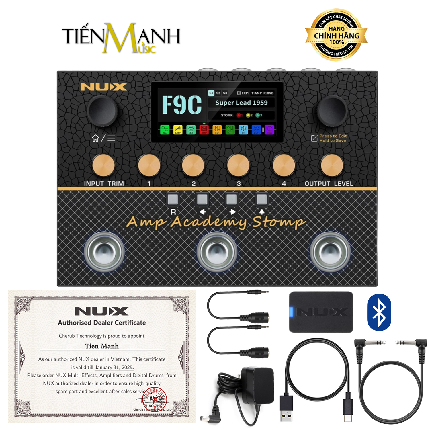 NUX Amp Academy Stomp NMA-3AAP