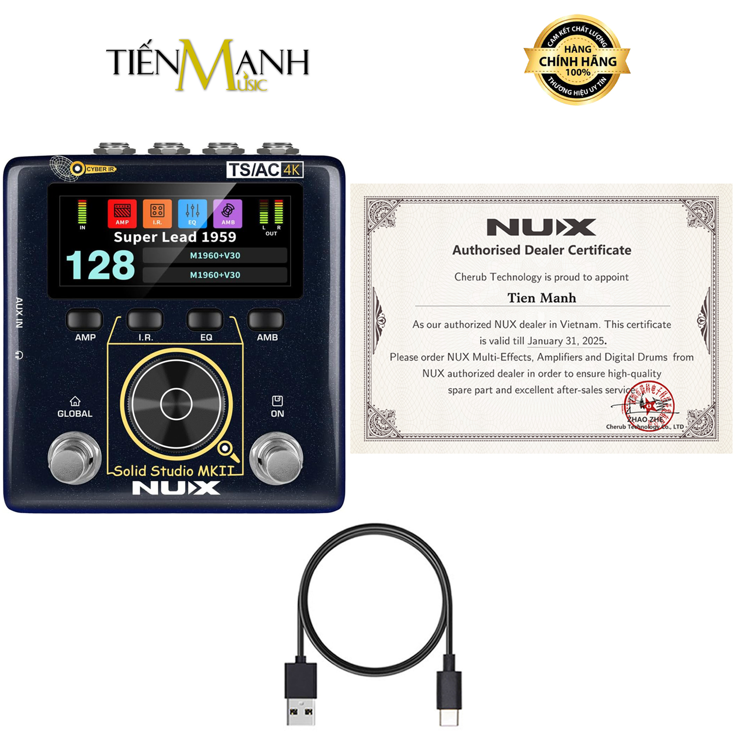 Phơ Guitar Nux Solid Studio MKII NSS-6
