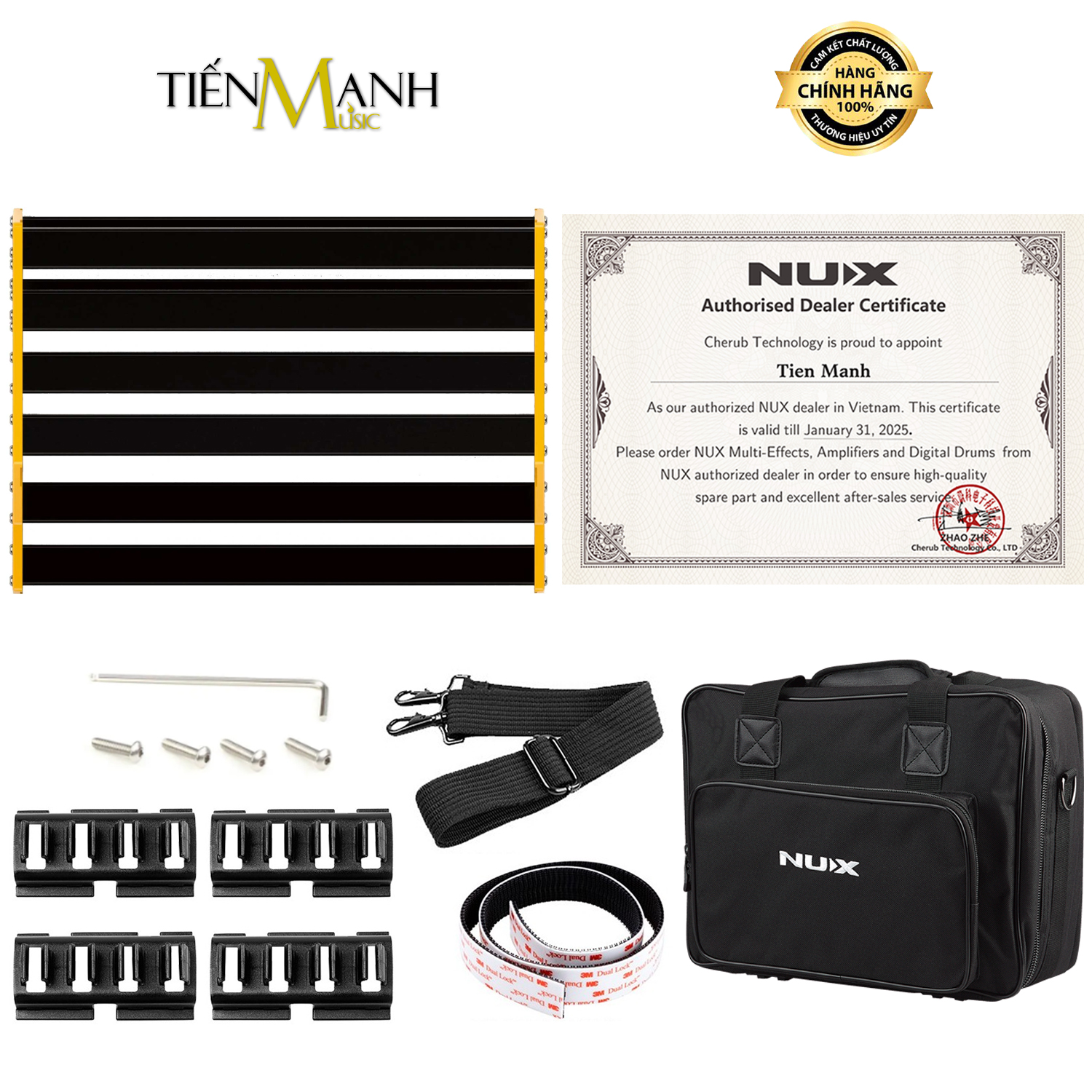 Khung Cố Định Pedalboard NUX NPB-L Bumblebee Large