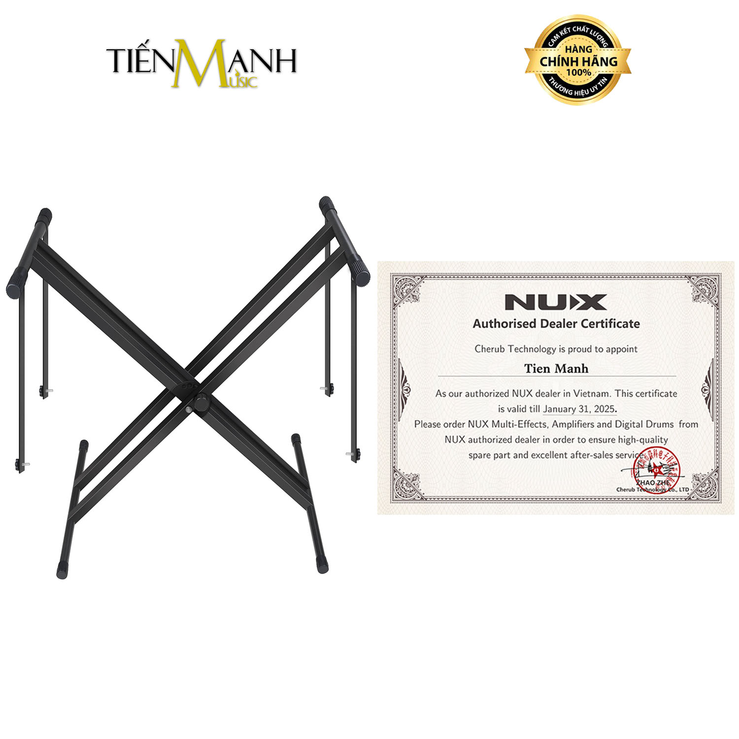 Chân Chữ X Đôi Cho Piano Nux NPX10