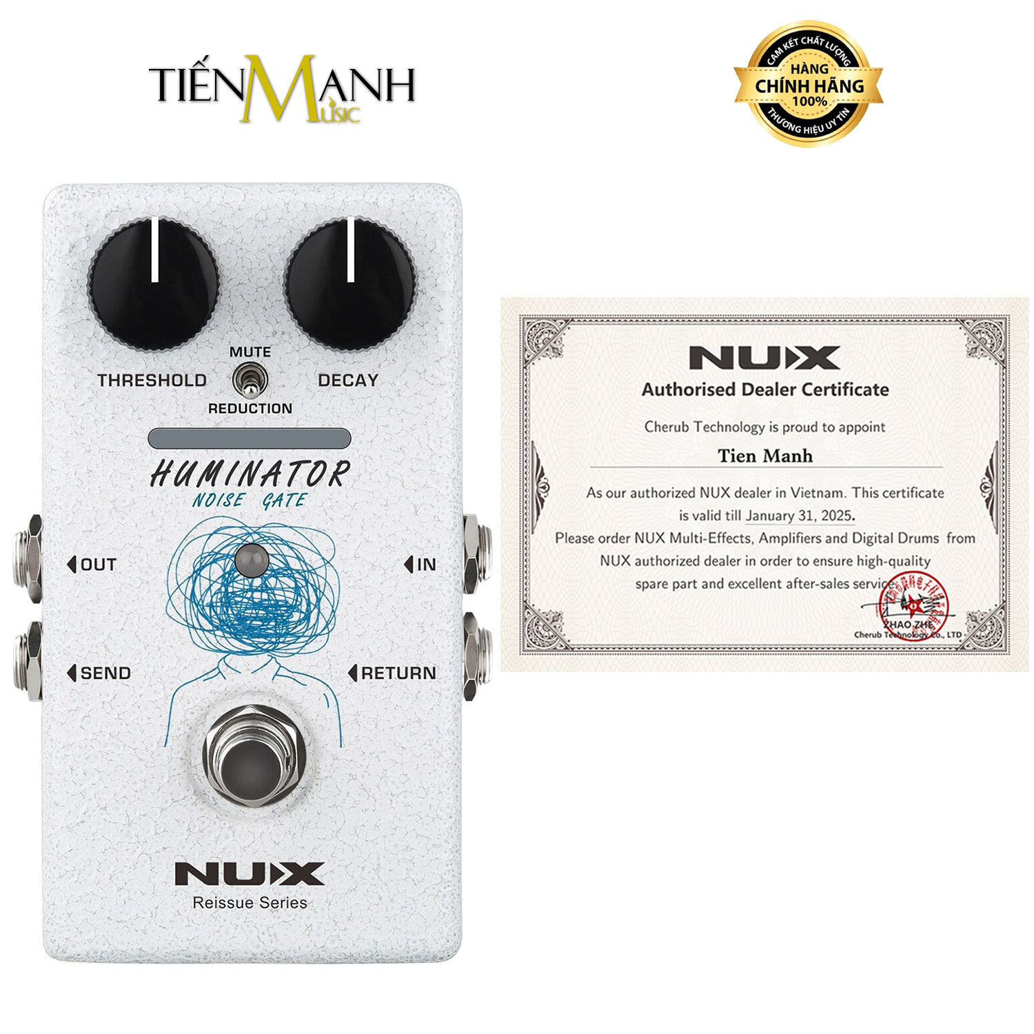 Phơ Cục Nux Huminator Noise Gate NRN1