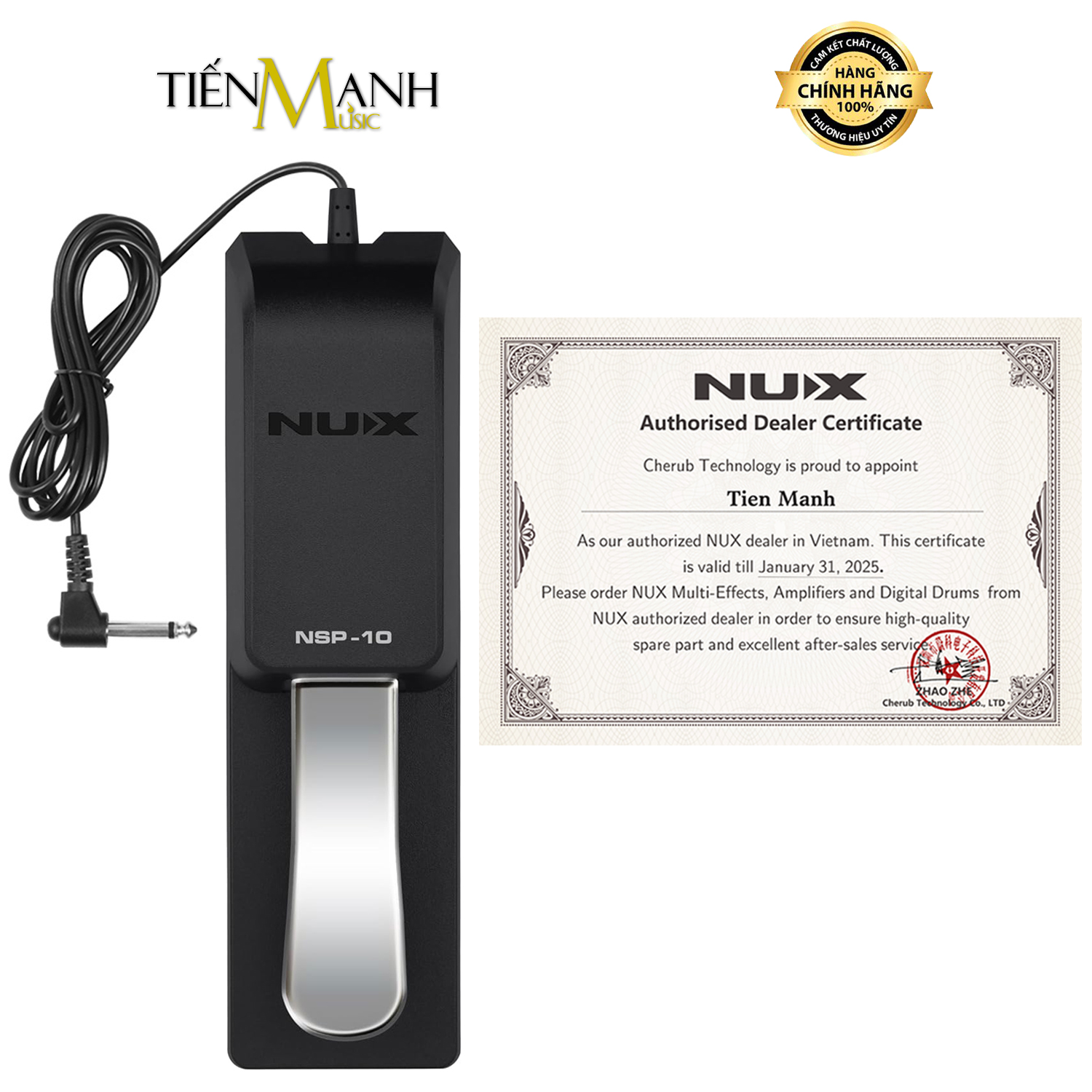 Pedal Mỏ Vịt Nux NSP10