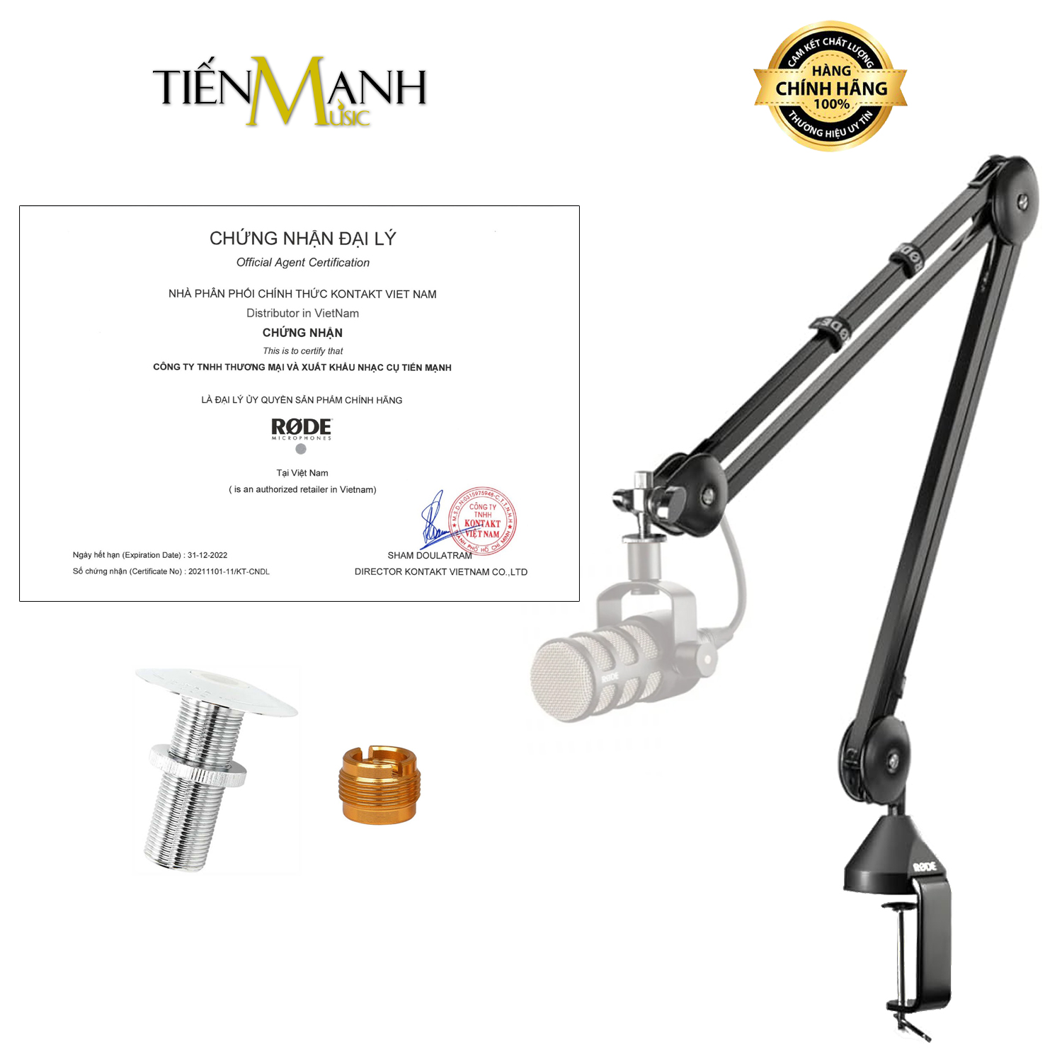 Chân Micro Arm Kẹp RODE PSA1