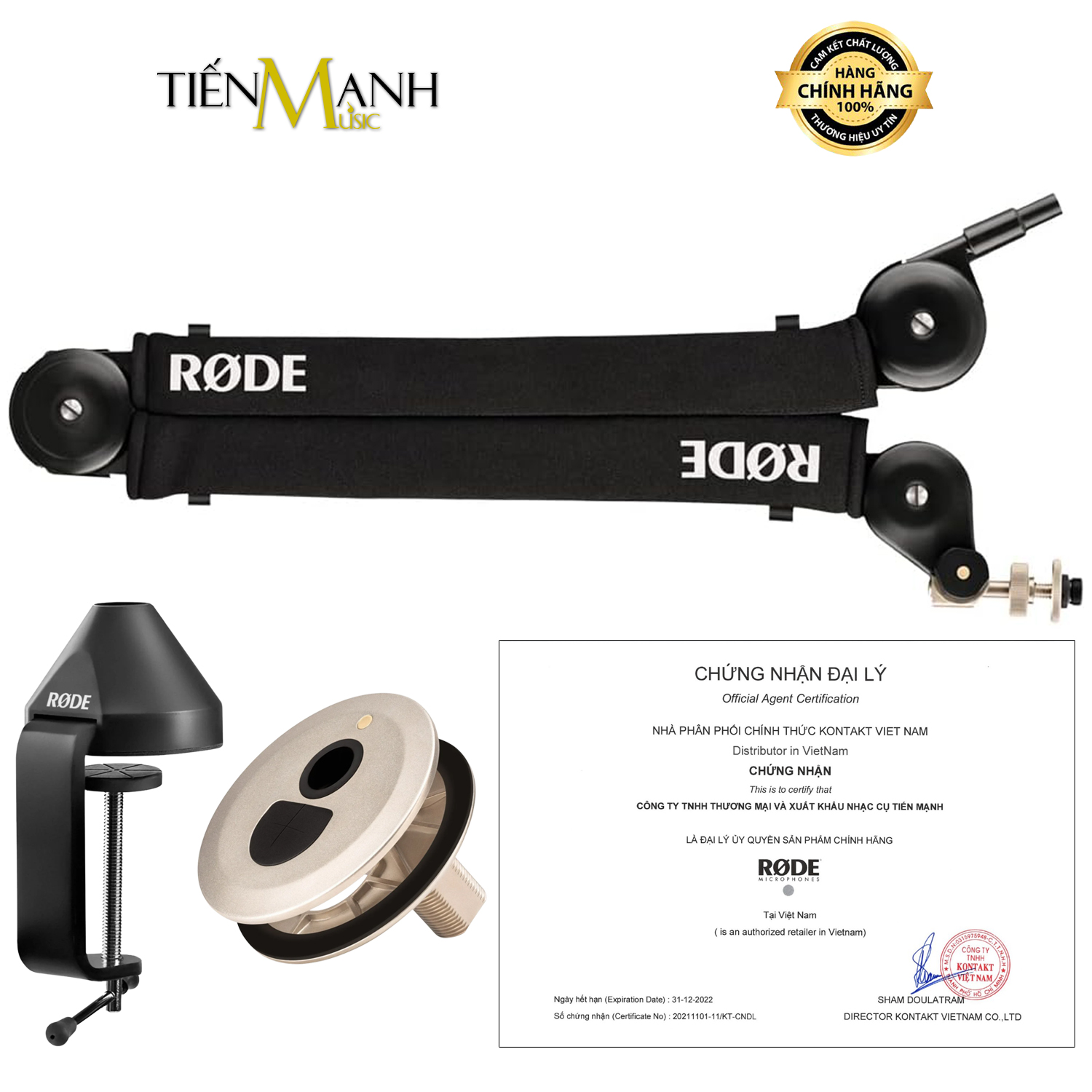 Chân Micro Arm Kẹp RODE PSA1 Plus Pro
