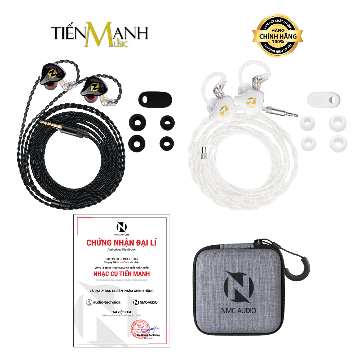 Tai Nghe Kiểm Âm Nhét Tai In Ear NMC-AUDIO QKZ63-Pro Studio Monitor Headphones
