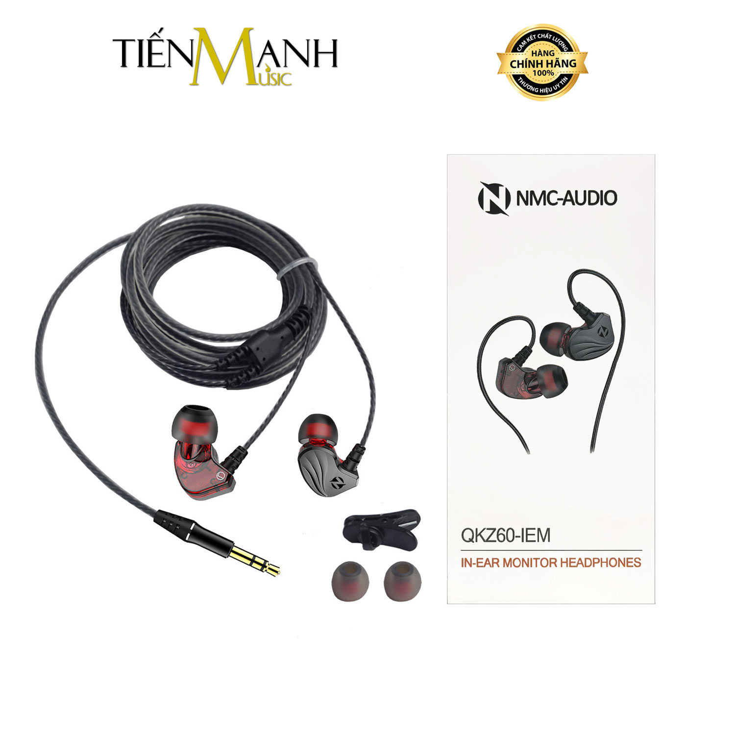 Tai Nghe Kiểm Âm Nhét Tai In ear NMC-AUDIO QKZ60 Studio Monitor