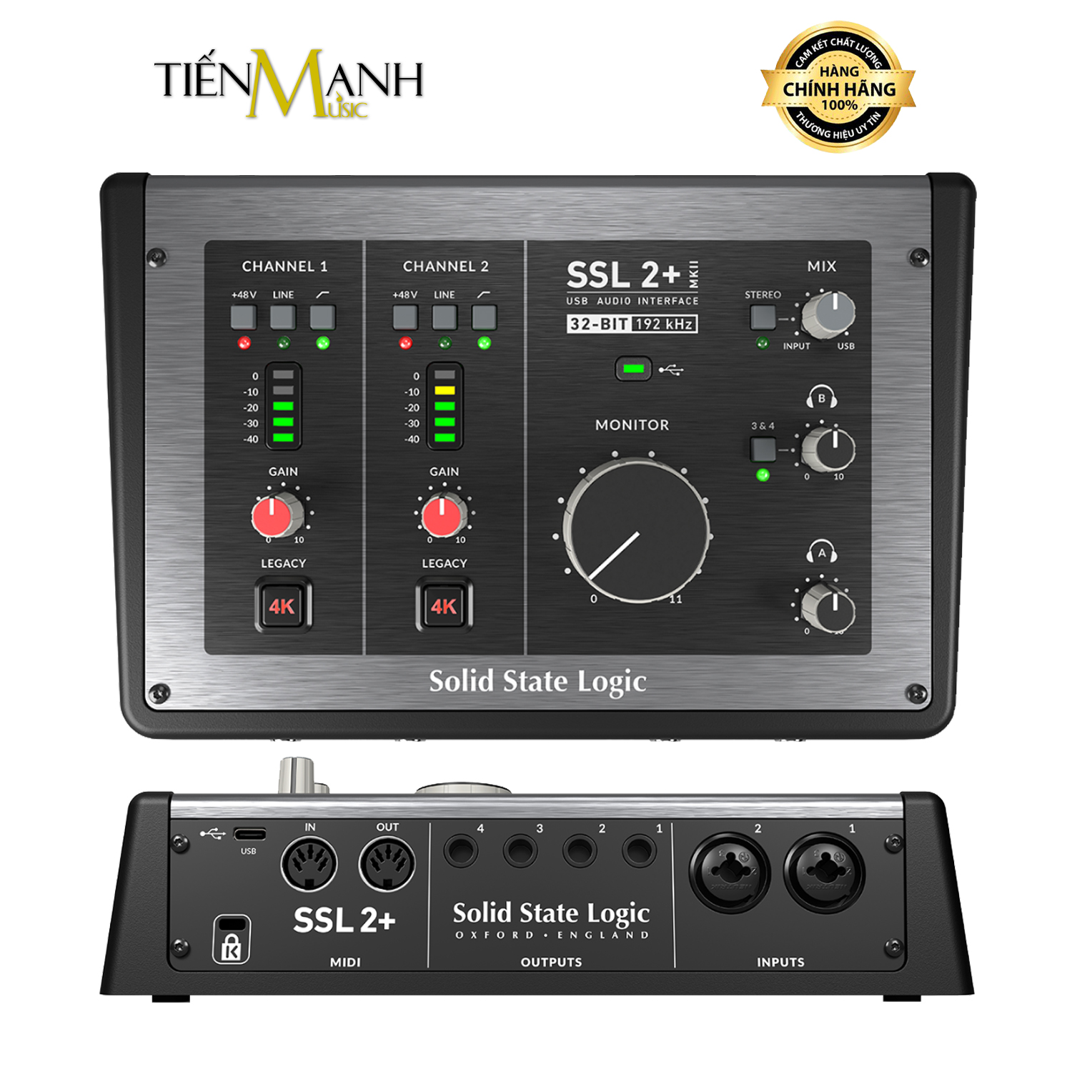 Soundcard Solid State Logic SSL2 Plus MKII