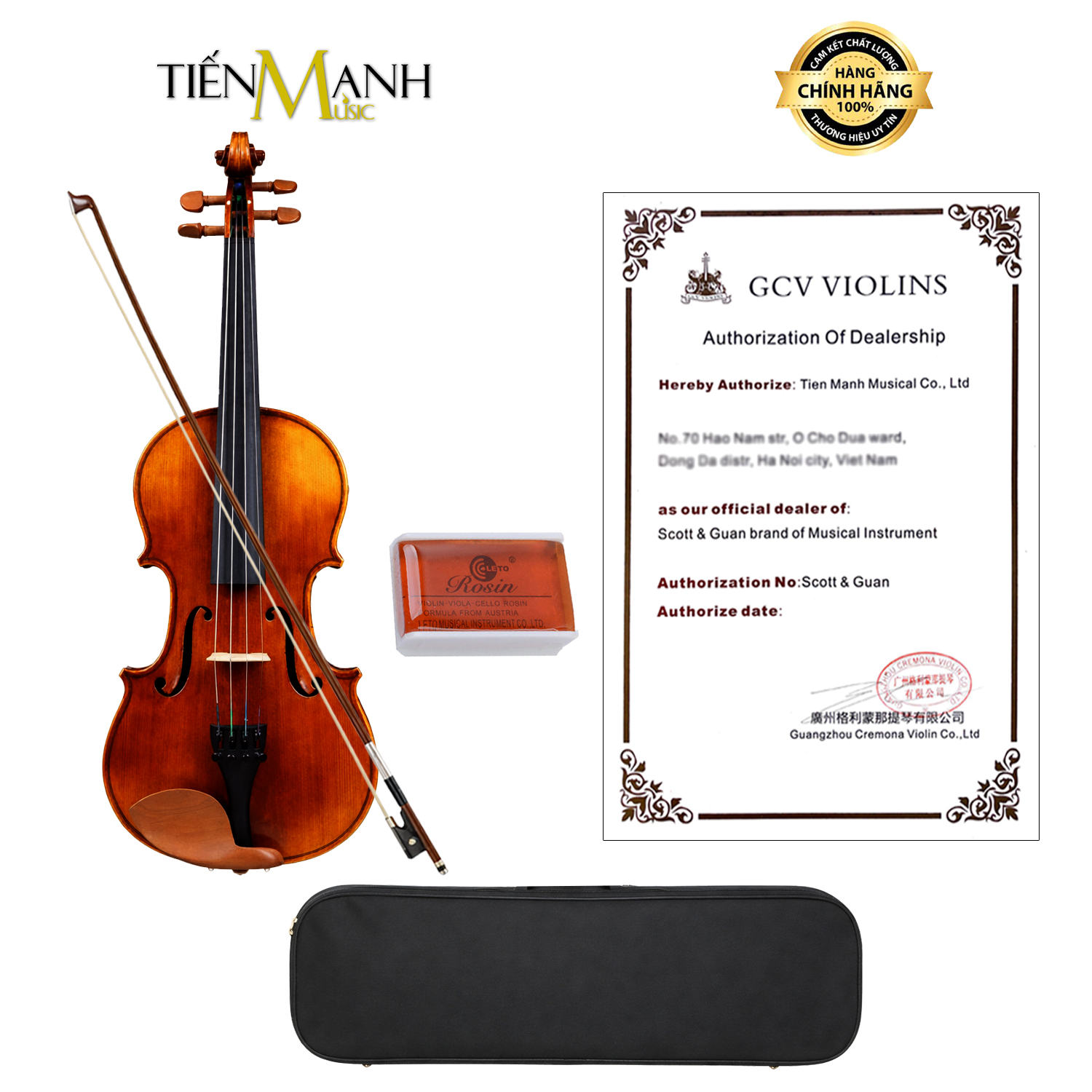 Đàn Violin Scott Cao STV-150 Size 4/4