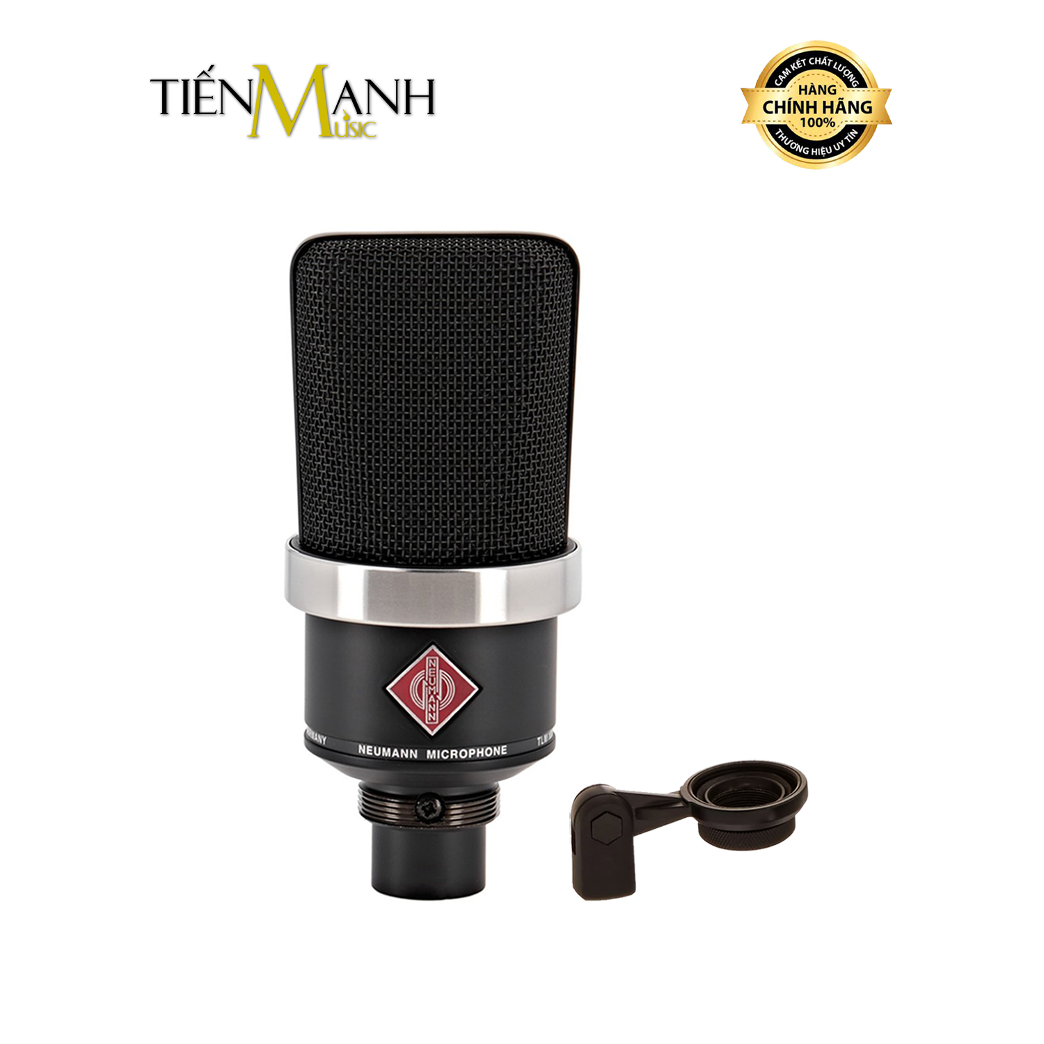 Micro Neumann TLM 102 - Đen (Không Shock Mount)