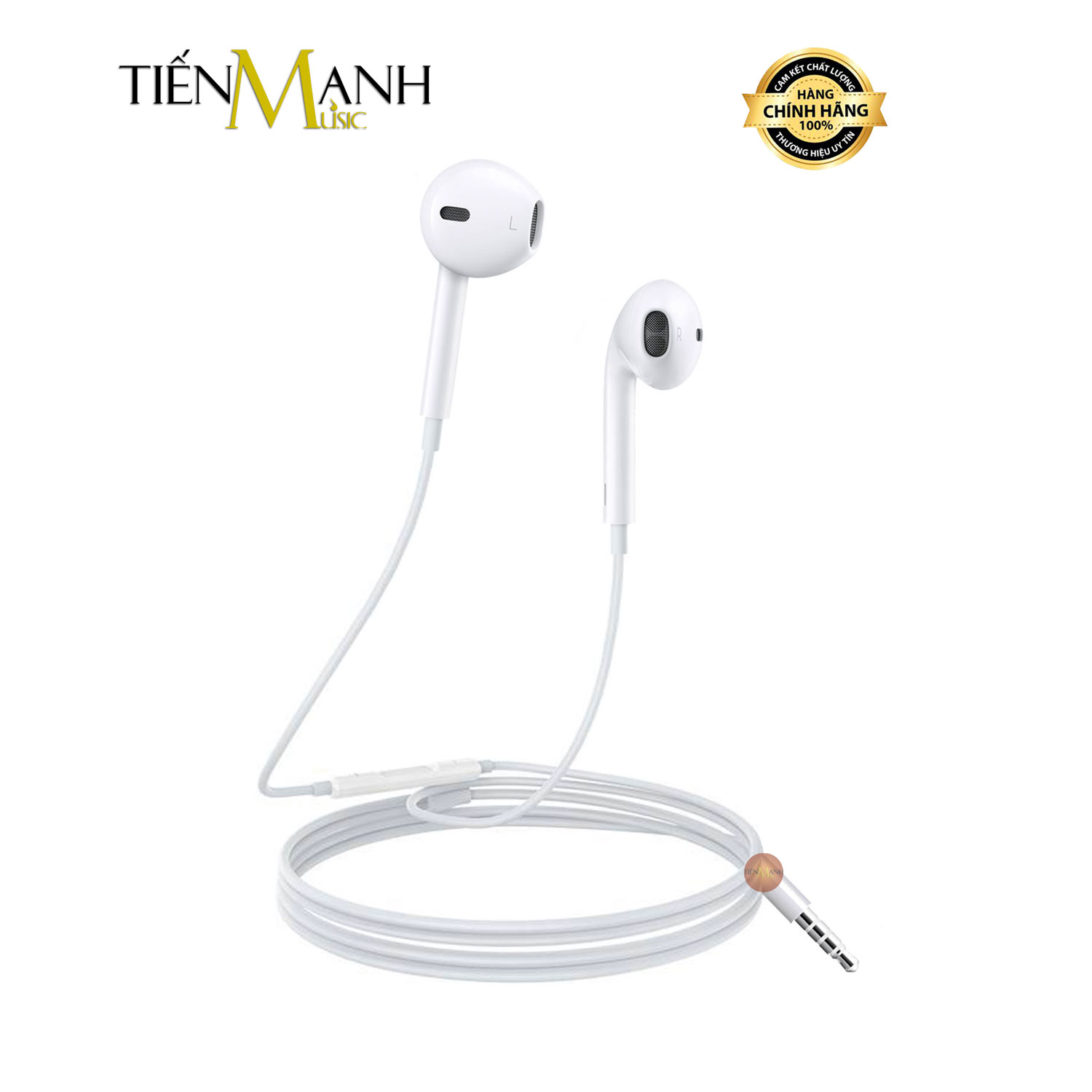 Tai Nghe Nhét Tai Earpods Apple In ear LT07 - Jack Cắm 3.5mm TRRS Dùng Cho Livestream, Podcast