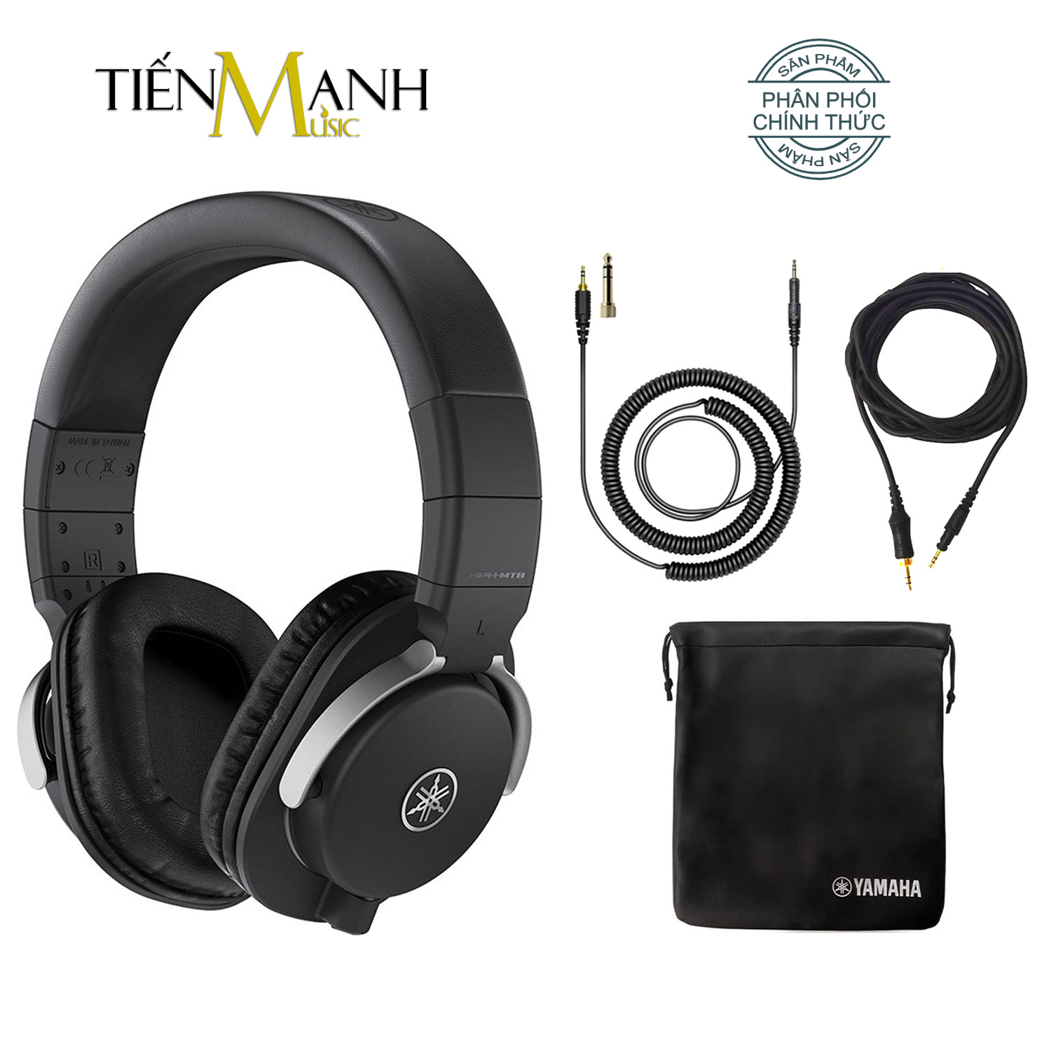 Yamaha HPH-MT8 Tai nghe kiểm âm Studio Monitor Headphones Closed HPH MT8 - Chính Hãng