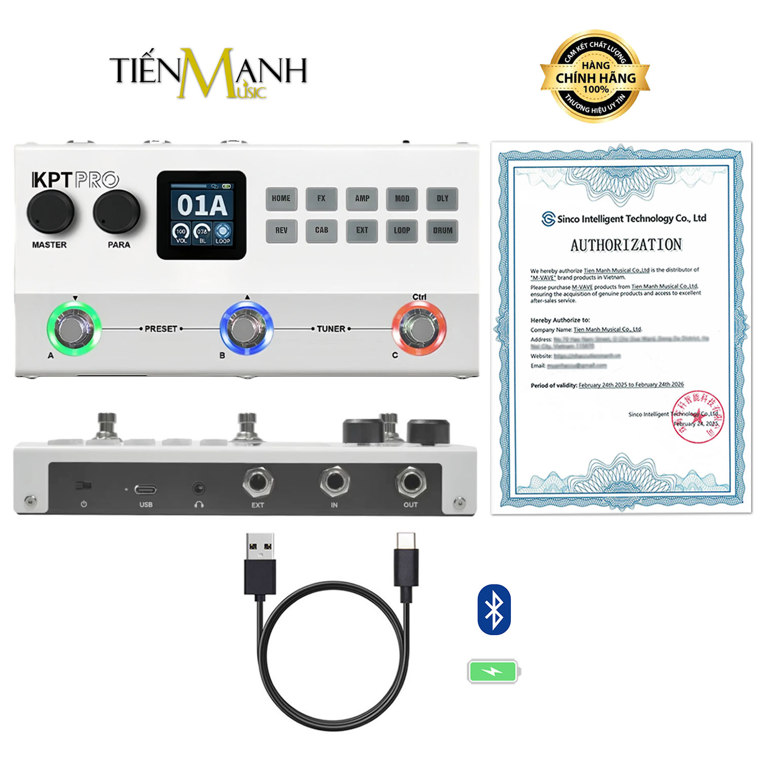 Phơ Bàn Guitar MVave Yuimer KPT PRO