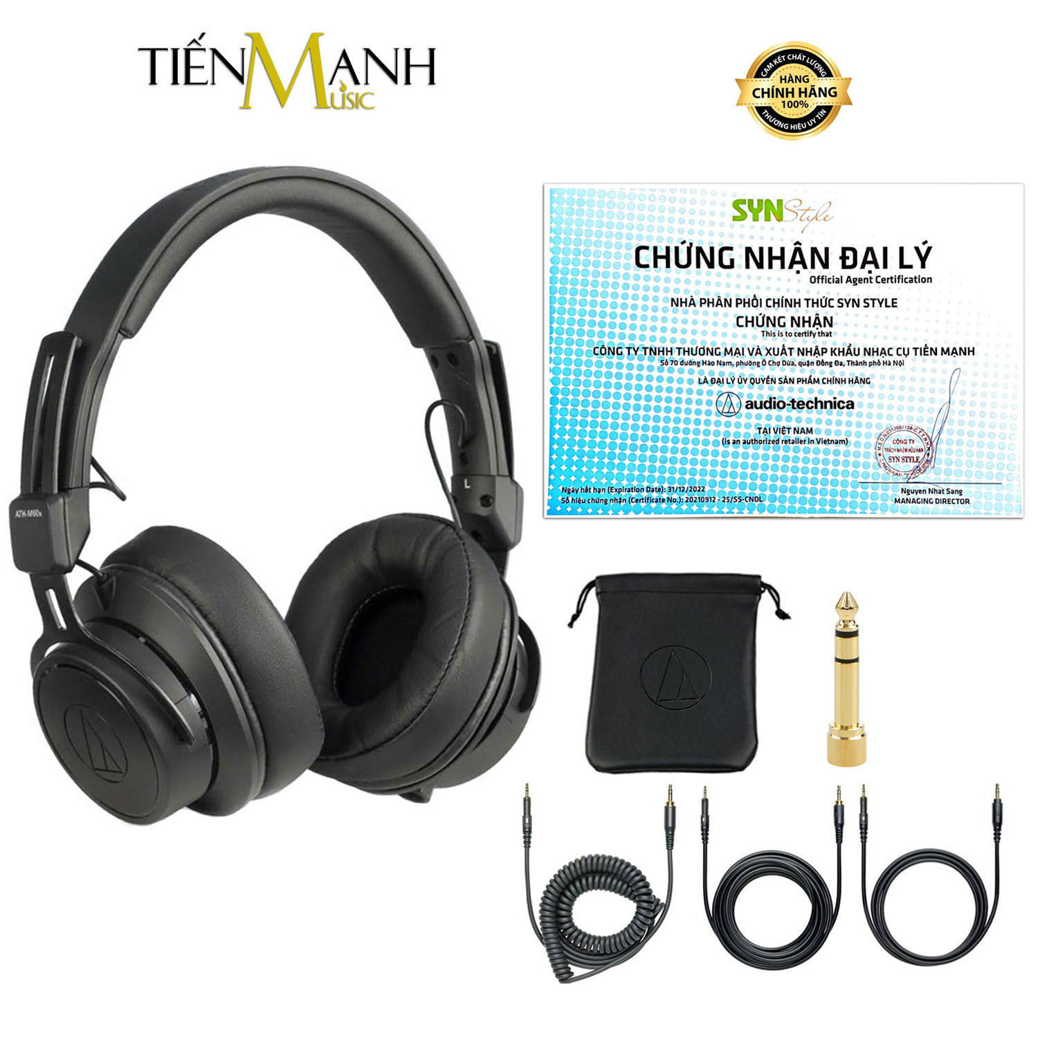 Tai Nghe Kiểm Âm Audio Technica ATH-M60X