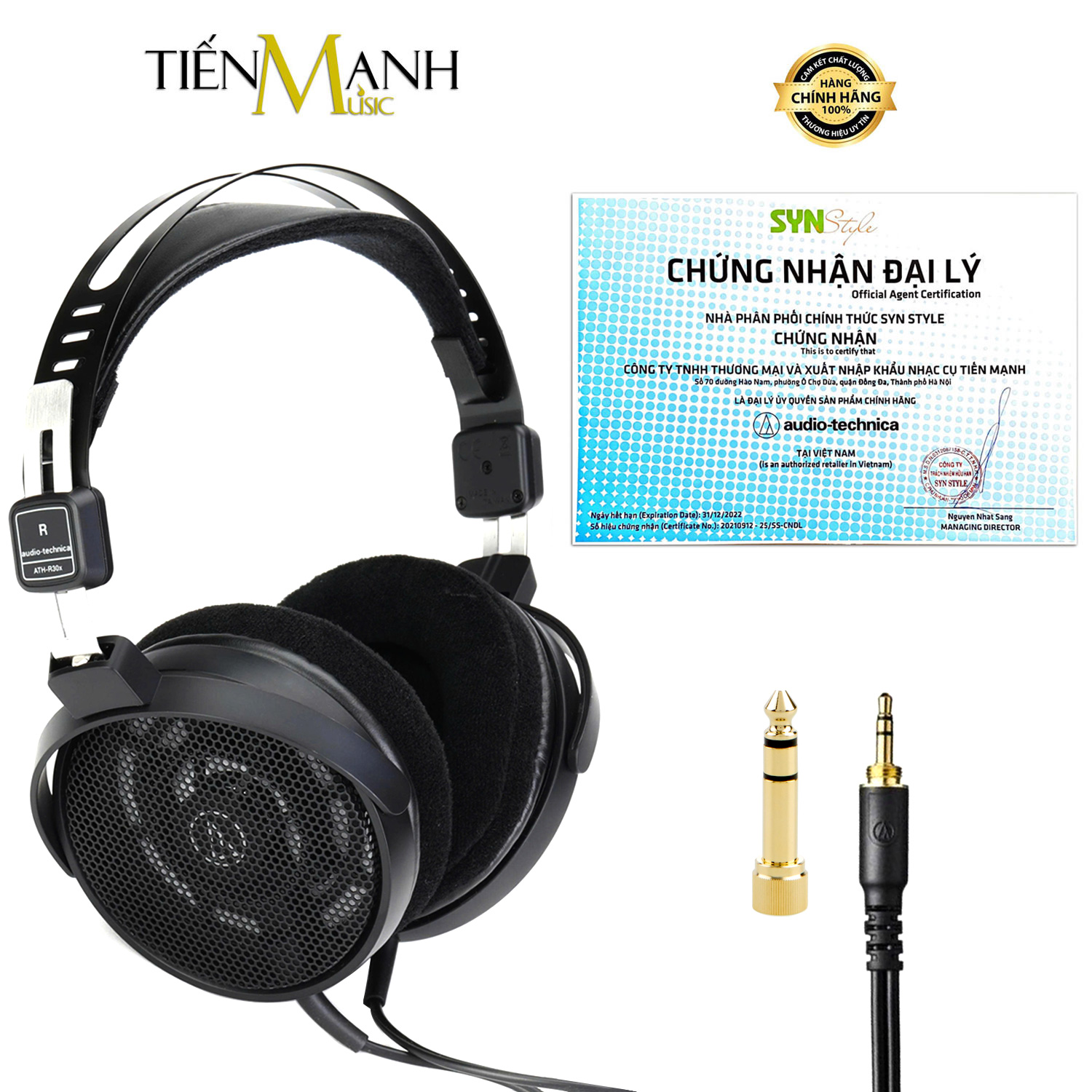 Tai Nghe Kiểm Âm Audio Technica ATH-R30X