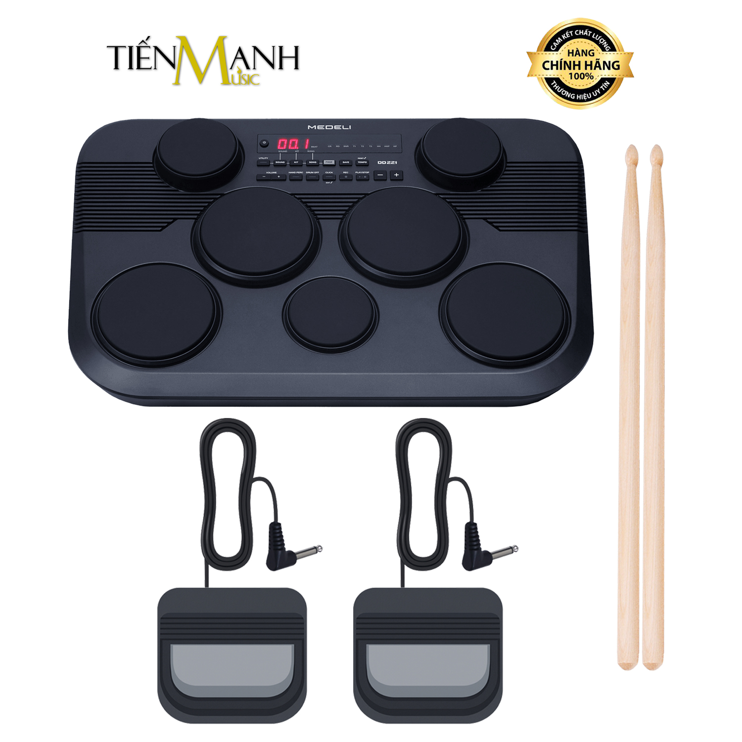 Bộ Trống Điện Tử Medeli DD221