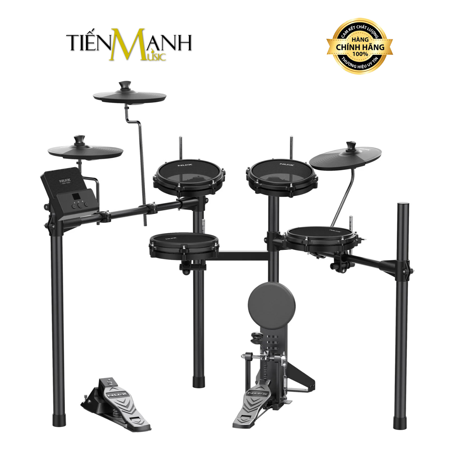 Bộ Trống Điện Tử Nux DM110 - Electronic All Mesh Head Digital Drum DM-110