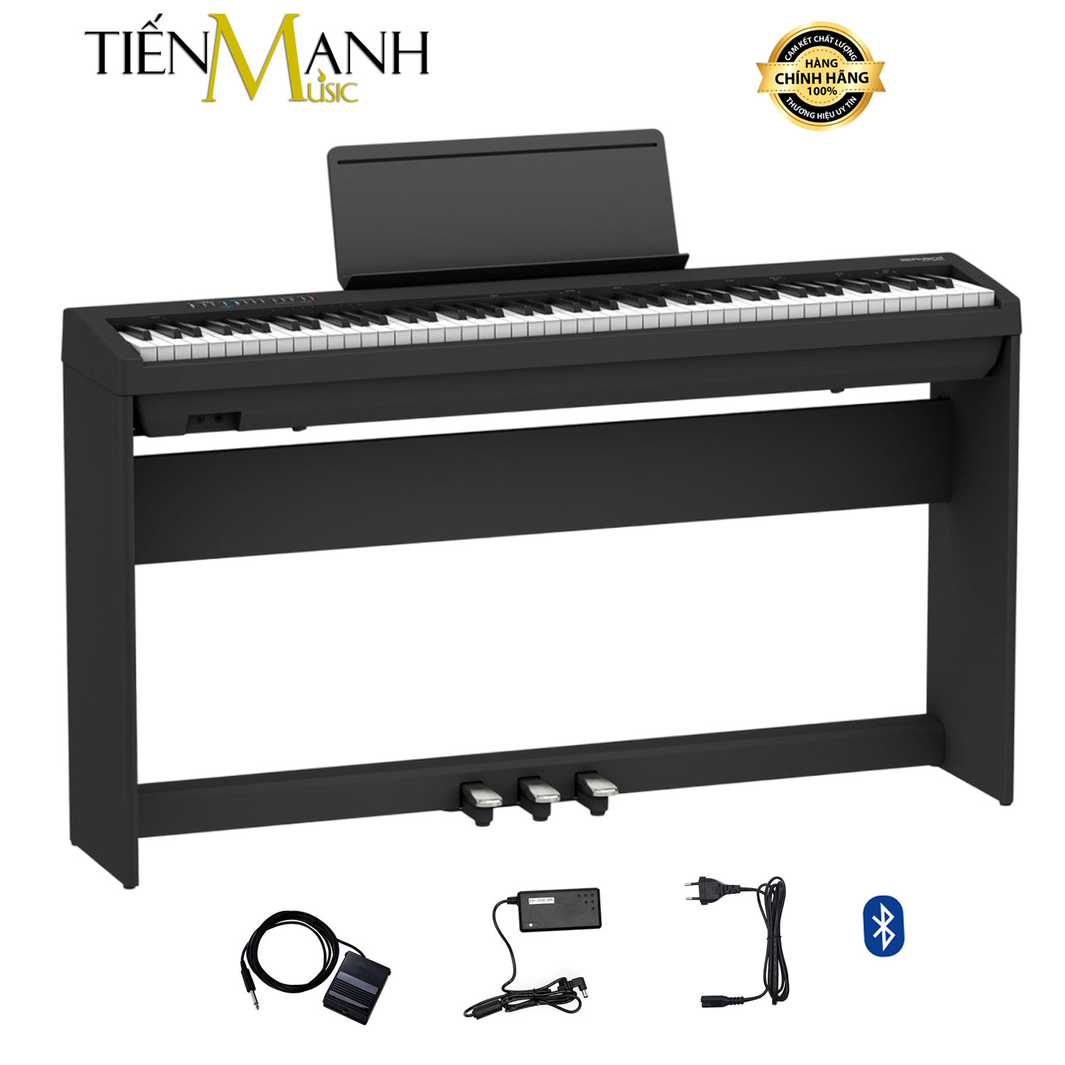 Bộ Đàn Piano Điện Roland FP-30X BK - Đen