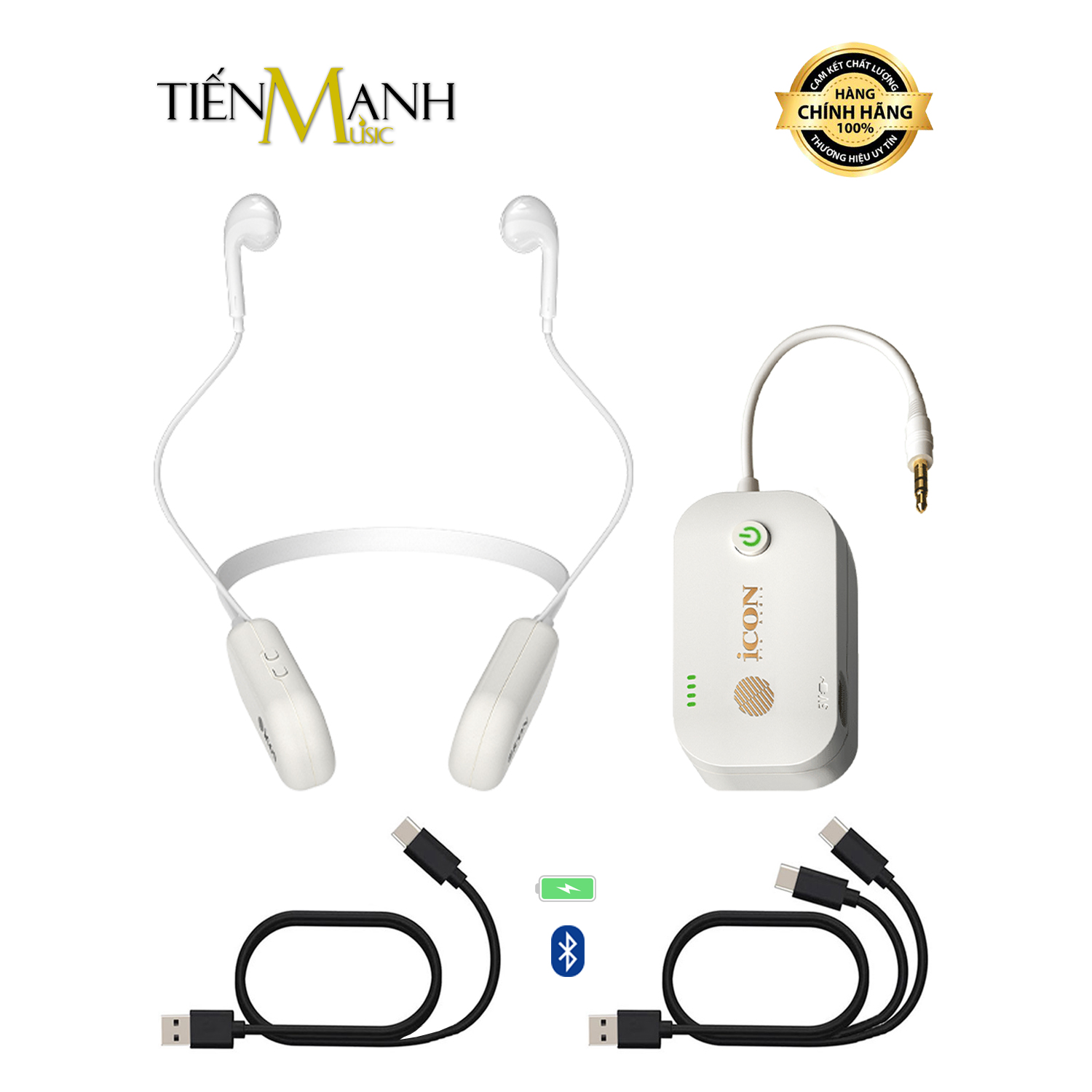 Bộ Tai Nghe Không Dây Icon Airmon 4RX