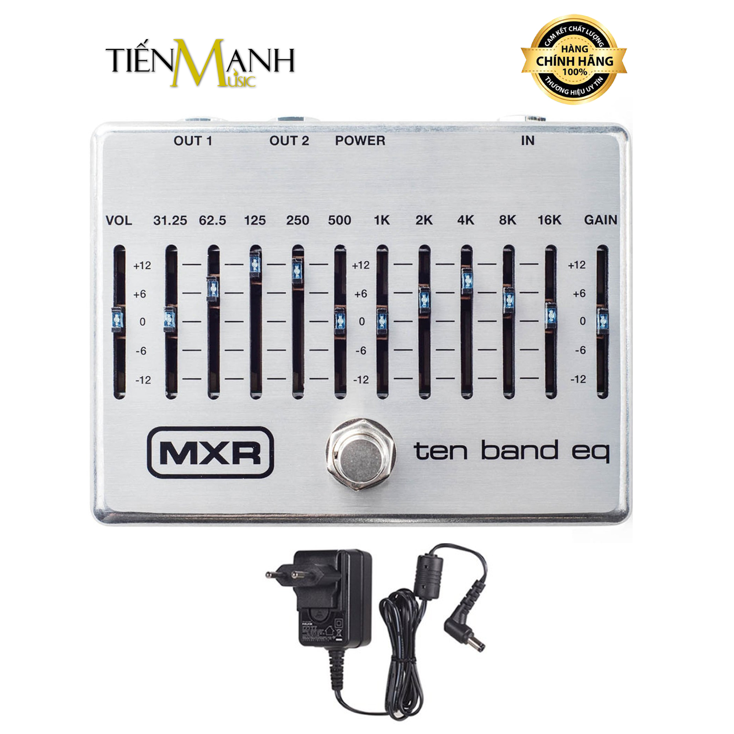 Pedal MXR M108S 10 Band EQ Effects