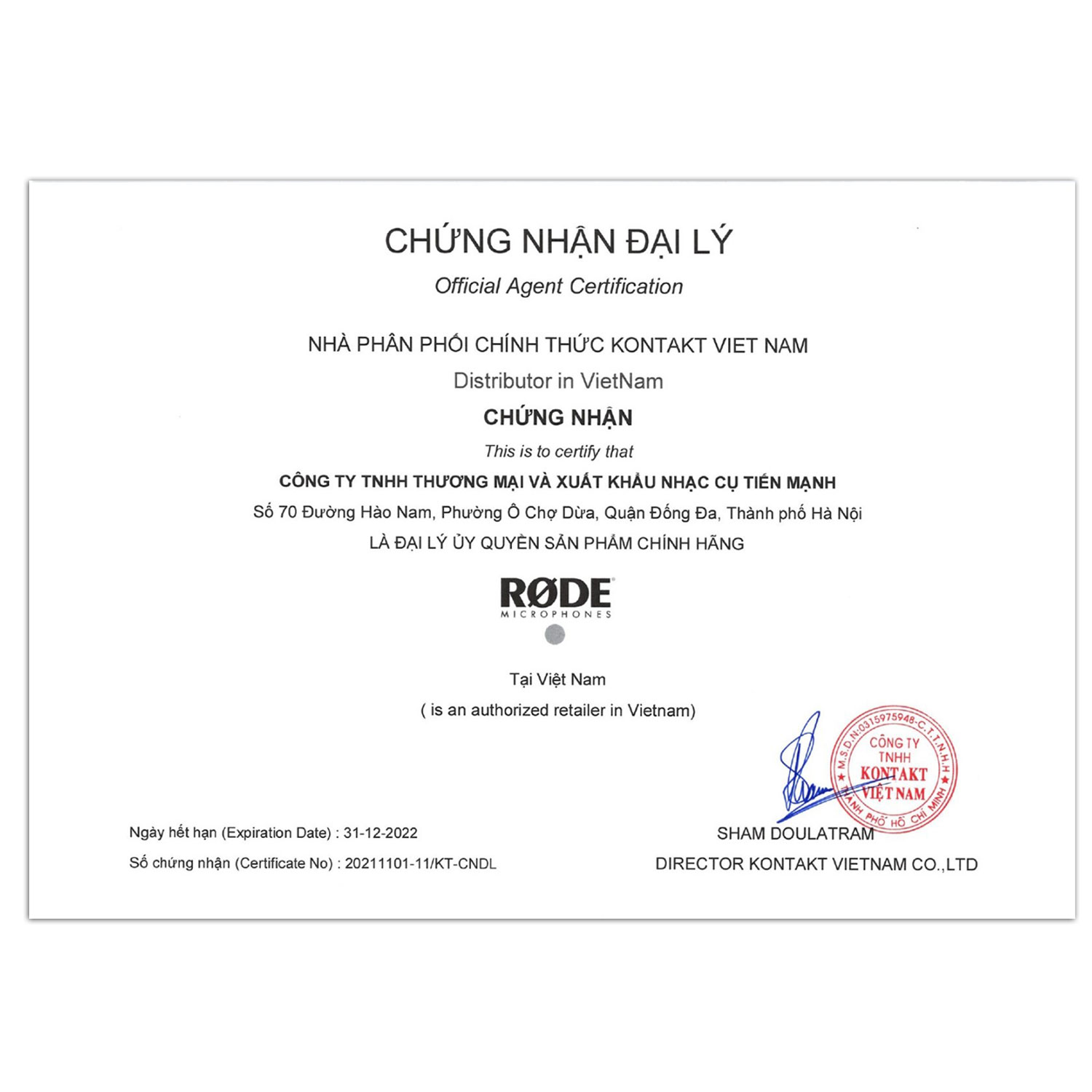 01-Chung-nhan-dai-ly-Rode---Tien-Manh-Music.jpg