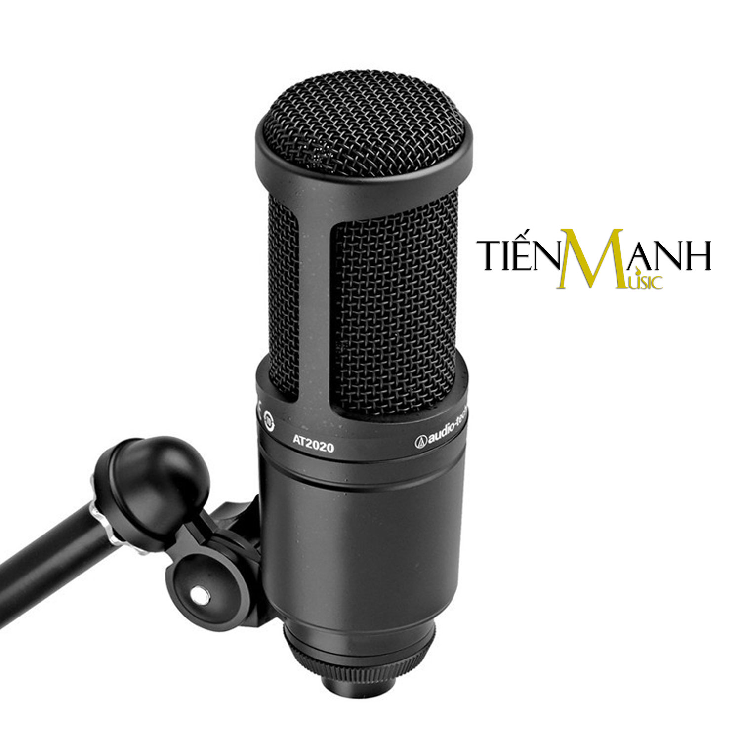 Audio Technica AT2020 Mic Condenser Thu Âm Phòng Studio, Micro Biểu Diễn Chuyên Nghiệp Microphone Cardioid AT-2020