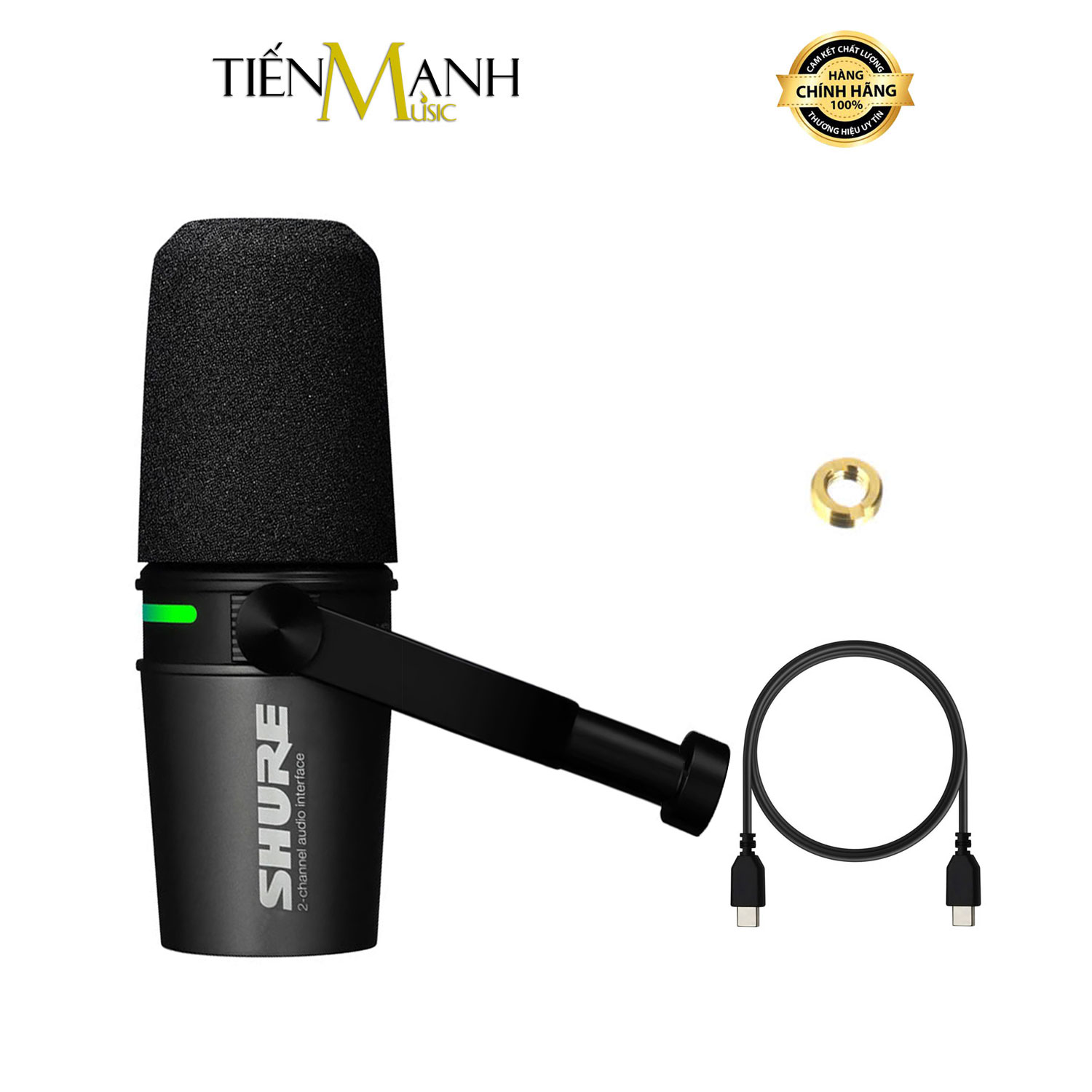 [Chính Hãng] Micro Podcast Shure MV7i - Smart Microphone Interface