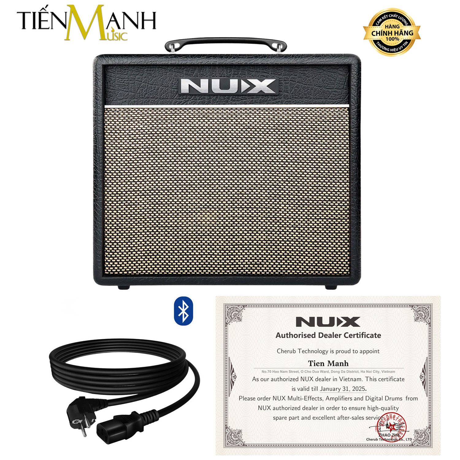 Amply Guitar Điện Nux Mighty 20BT MKII