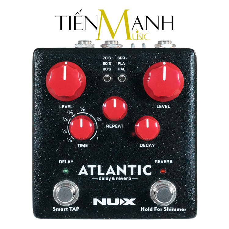 Phơ Guitar Nux NDR-5 Atlantic (Delay Reverb Pedal)