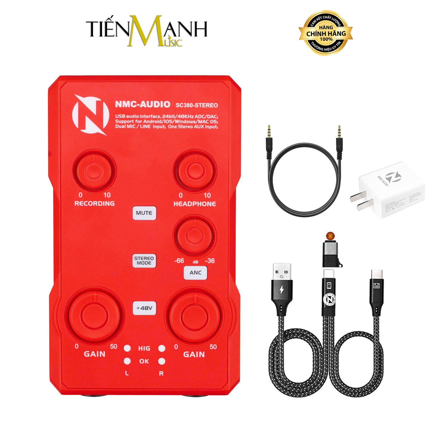 [Chính Hãng] Box Livestream Stereo NMC SC380